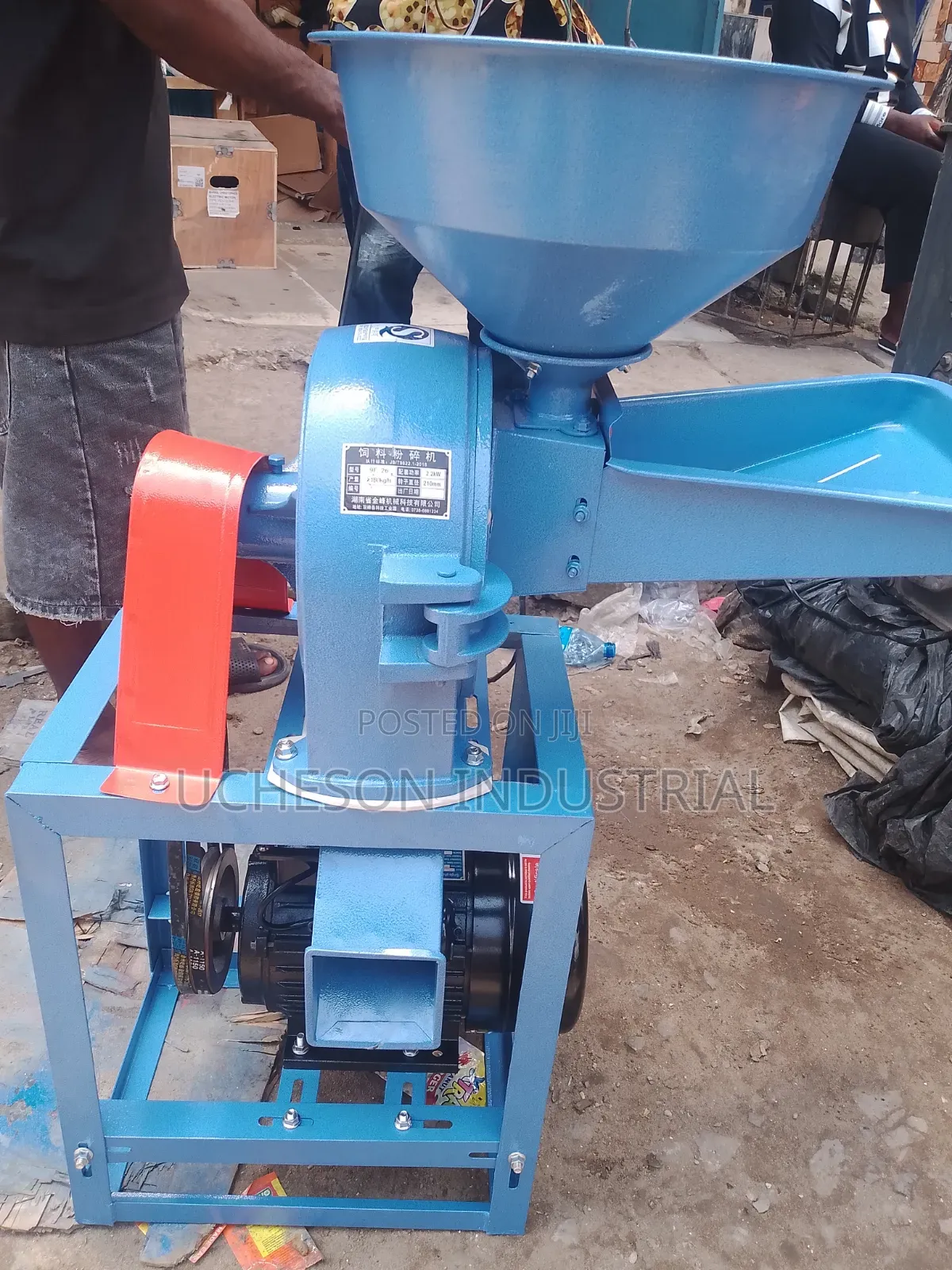 9f- 26 Feed Grinder 2.2kw/3hp Hammer Mill 180kg/Hour