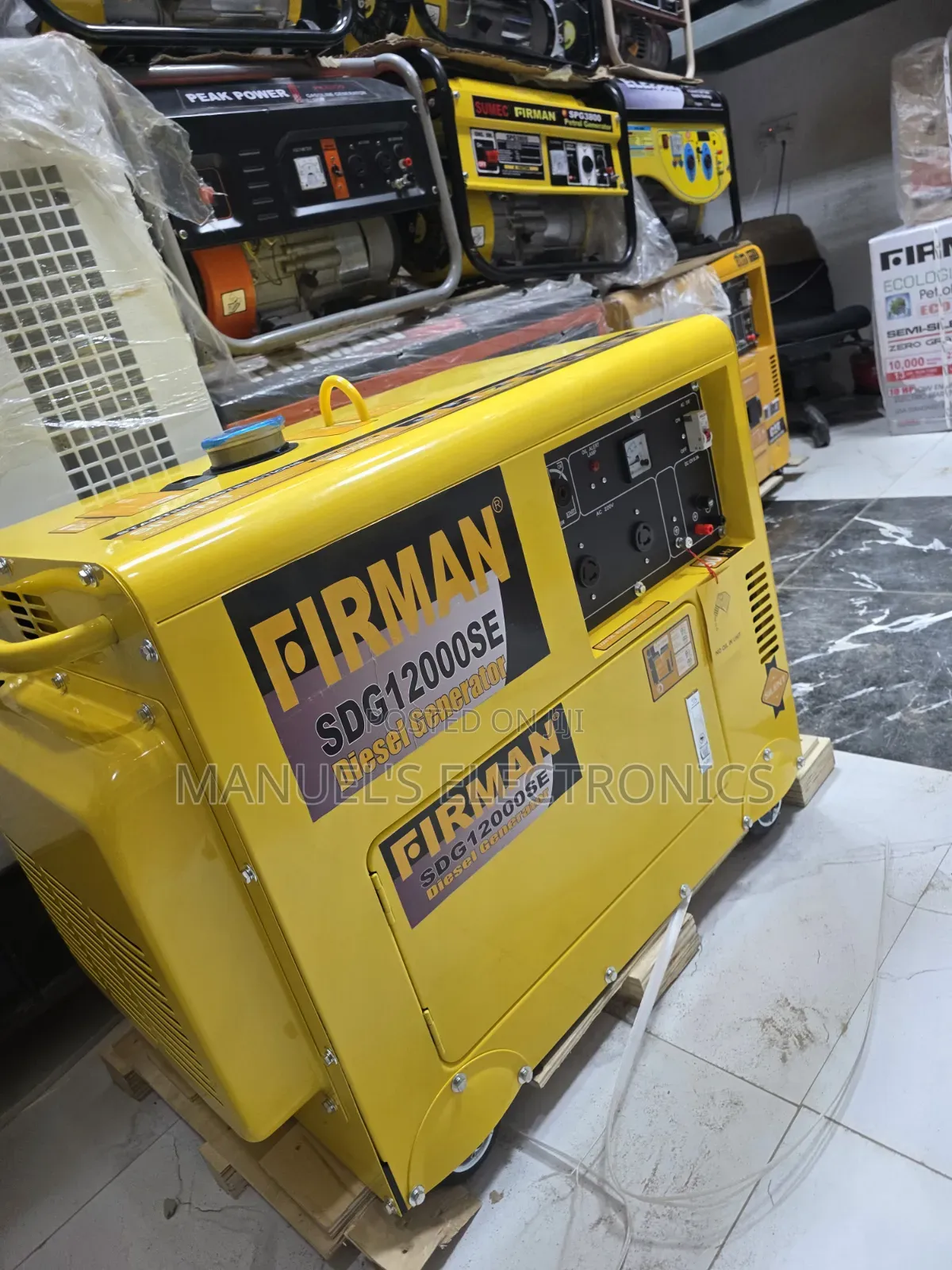 Firman Diesel Soundproof Generator 10kva 100%copper Coil