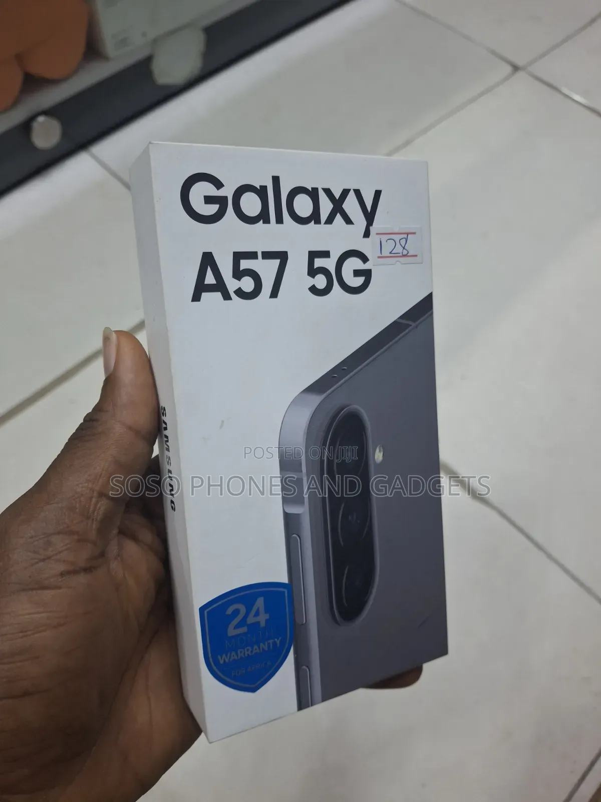 New Samsung Galaxy A57 128 GB Gray