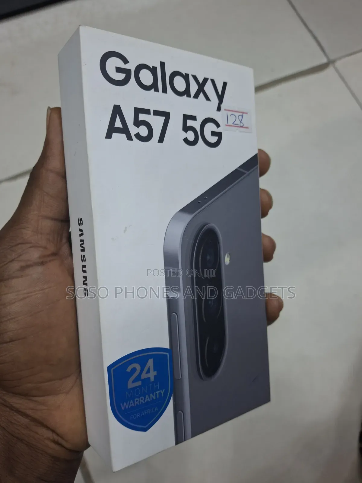 New Samsung Galaxy A57 128 GB Gray