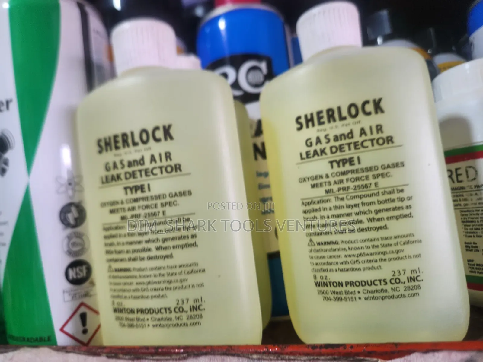 Sherlock Gas and Air Leak Detector Type