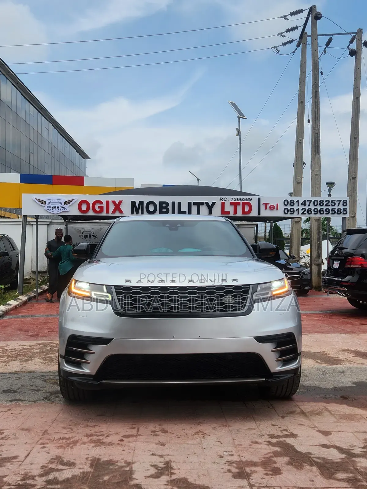 Land Rover Range Rover Velar 2018 Gray