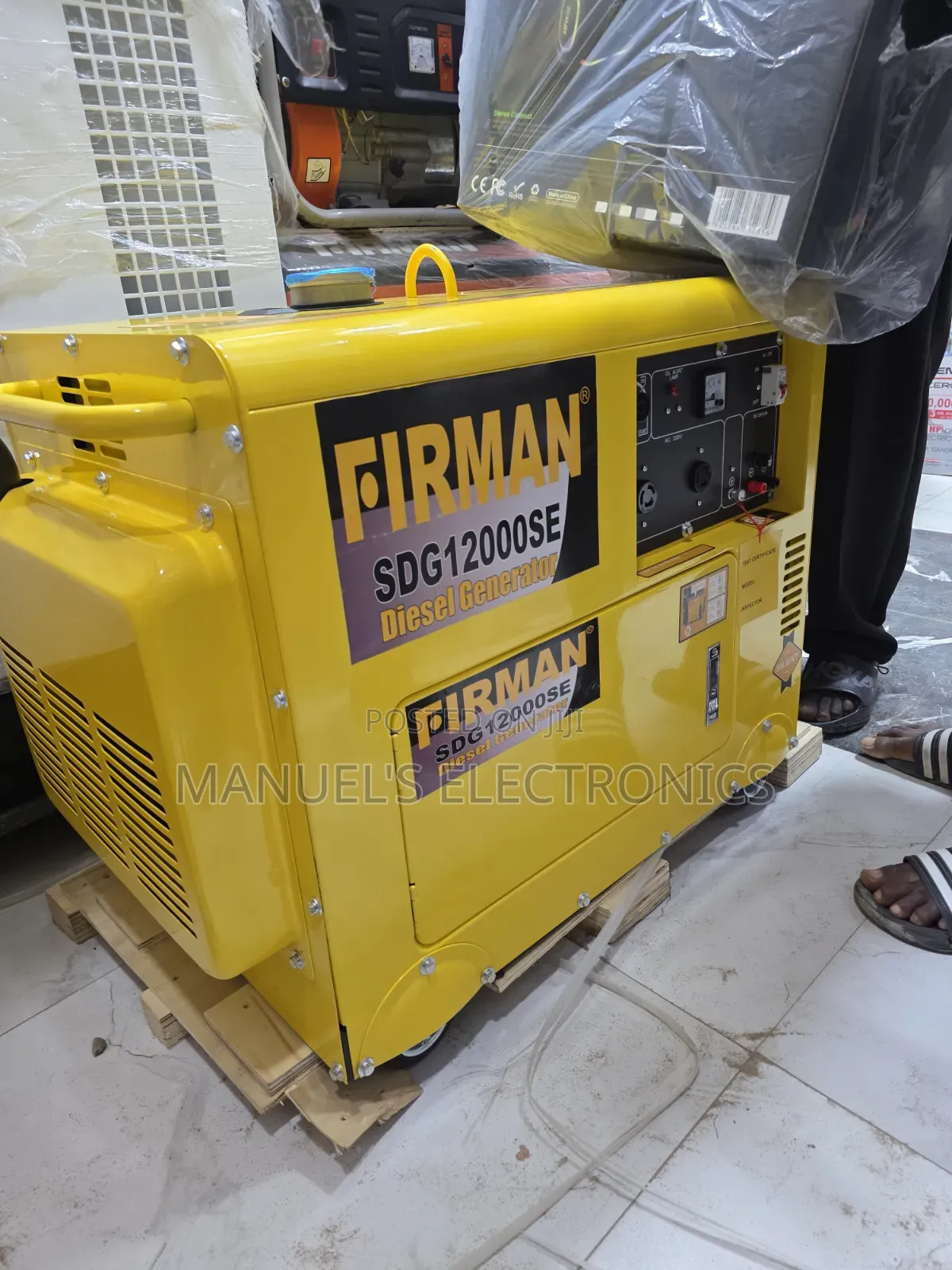Complete 10kva Firman Petrol Generator 100%copper Coil