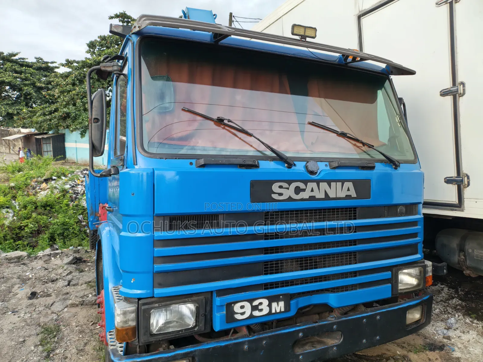 Scanier Truck With Hyabe 10 Bolts 6 Tyers Long Chassis...