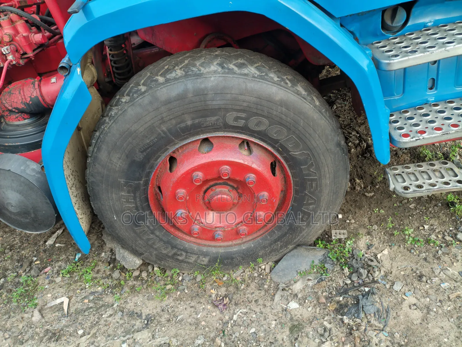 Scanier Truck With Hyabe 10 Bolts 6 Tyers Long Chassis...