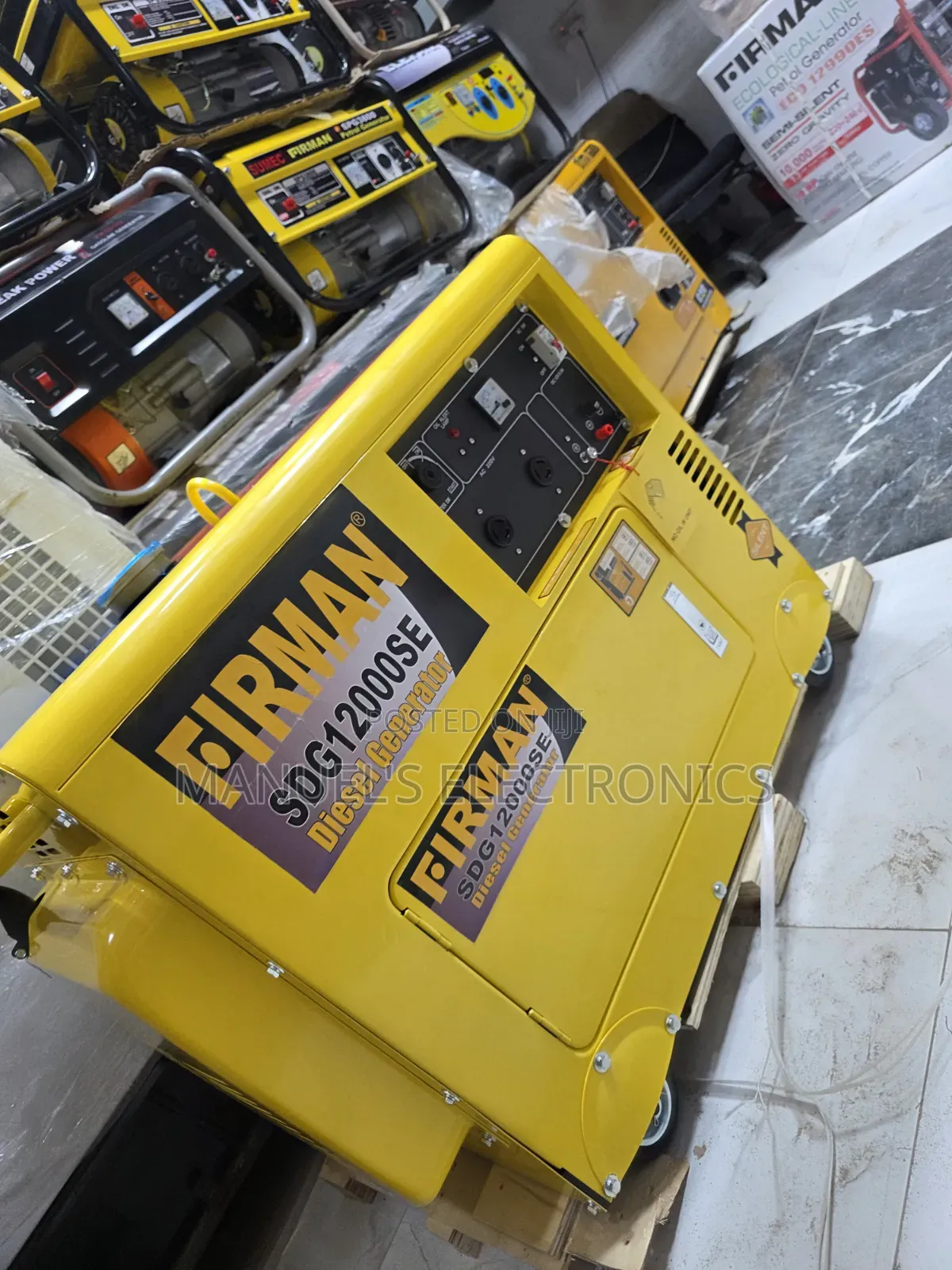 Imported 10kva Firman Diesel Soundproof Generator 100%copper Coil