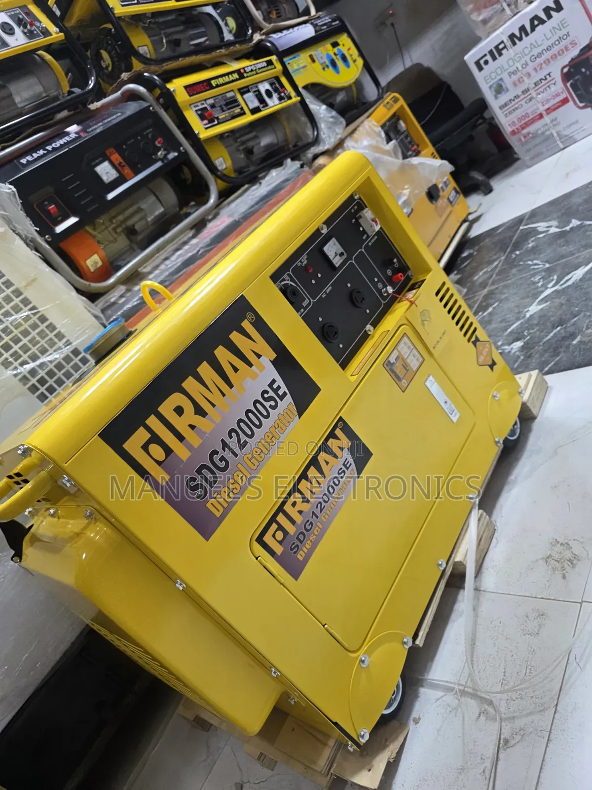 Imported 10kva Firman Diesel Soundproof Generator 100%copper Coil