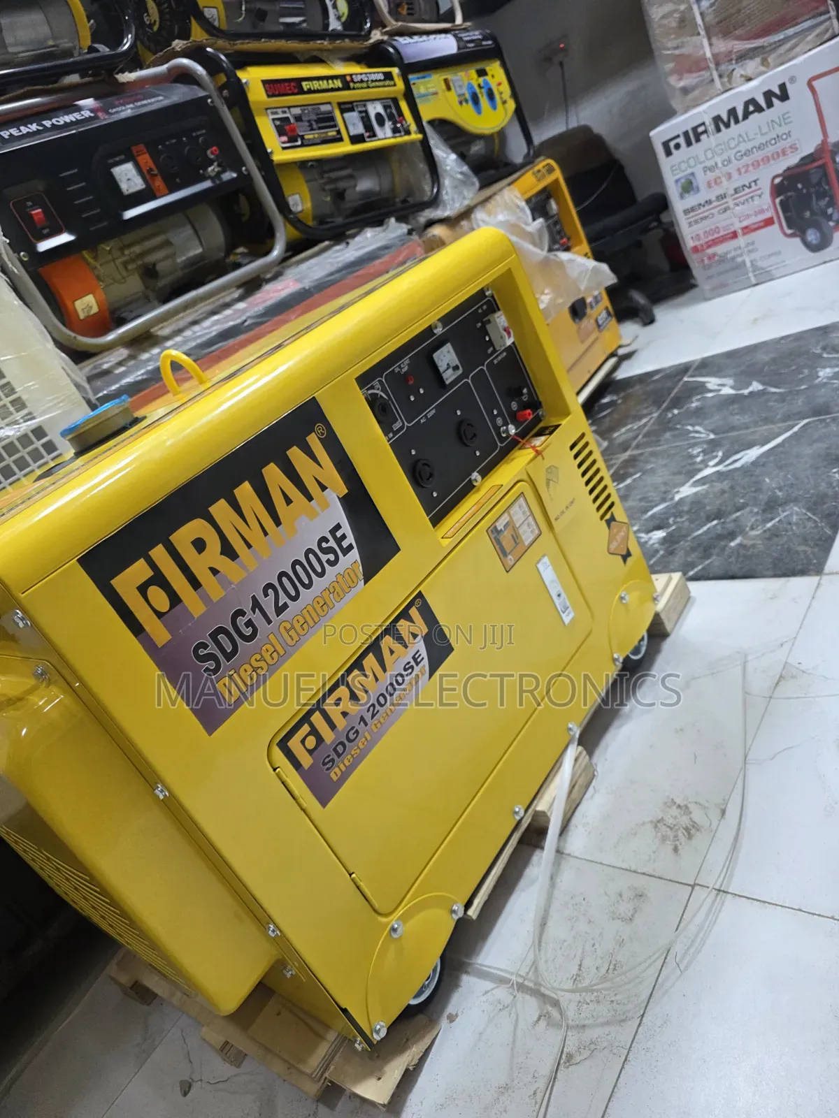 ♤♡We Have Firman Diesel Soundproof Gen 10kva 100%copper Coil