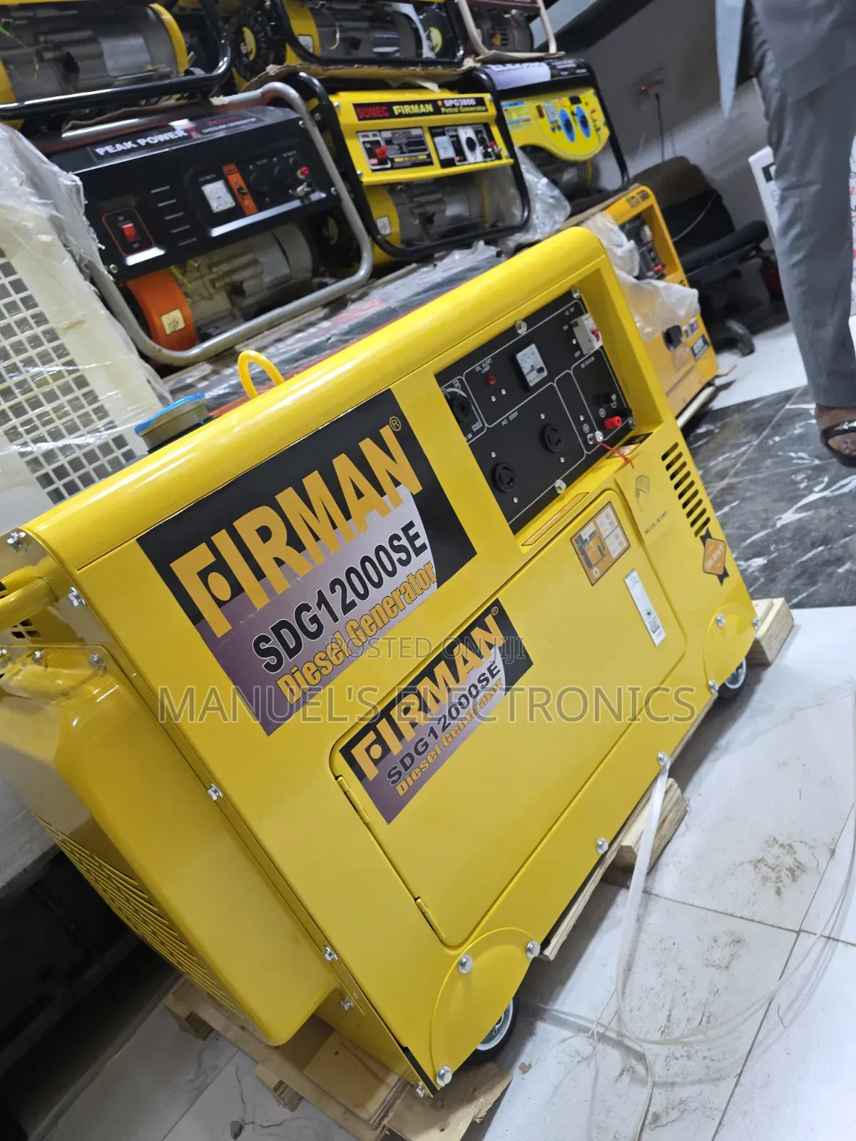 ♤♡We Have Firman Diesel Soundproof Gen 10kva 100%copper Coil