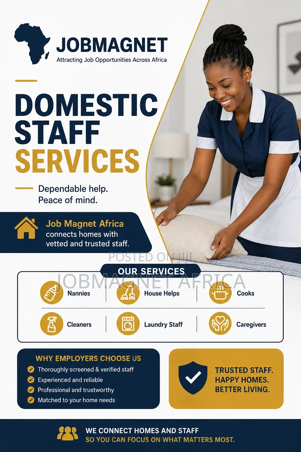 Domestic Staff Recruitment Services/ Lagos