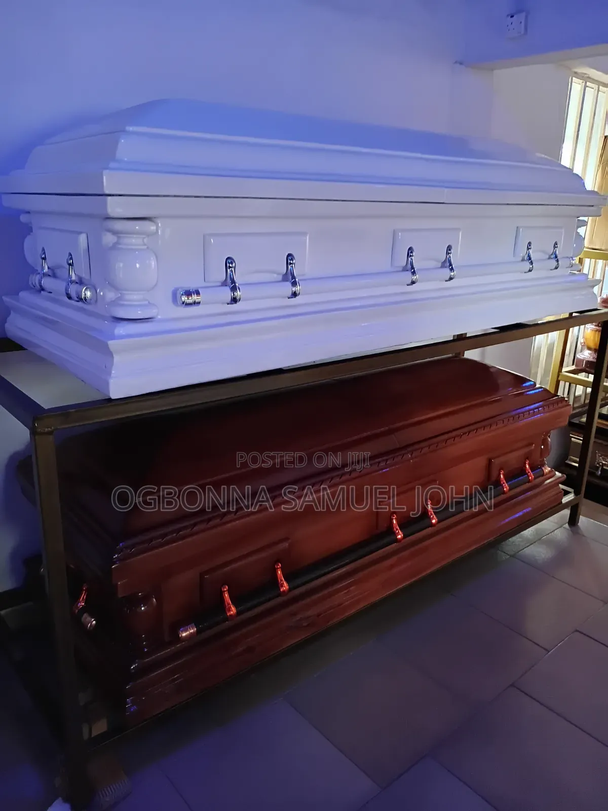 Immaculate White Quality Casket