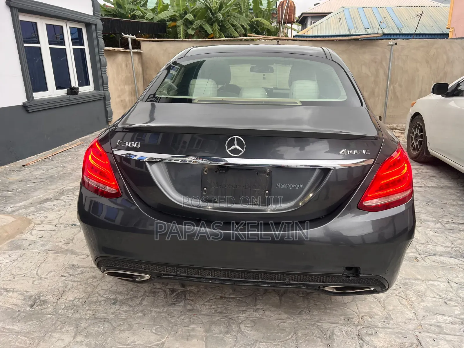 Mercedes-Benz C300 Base 4Matic Sedan AWD (2.0L 4cyl 7A) 2016 Gray