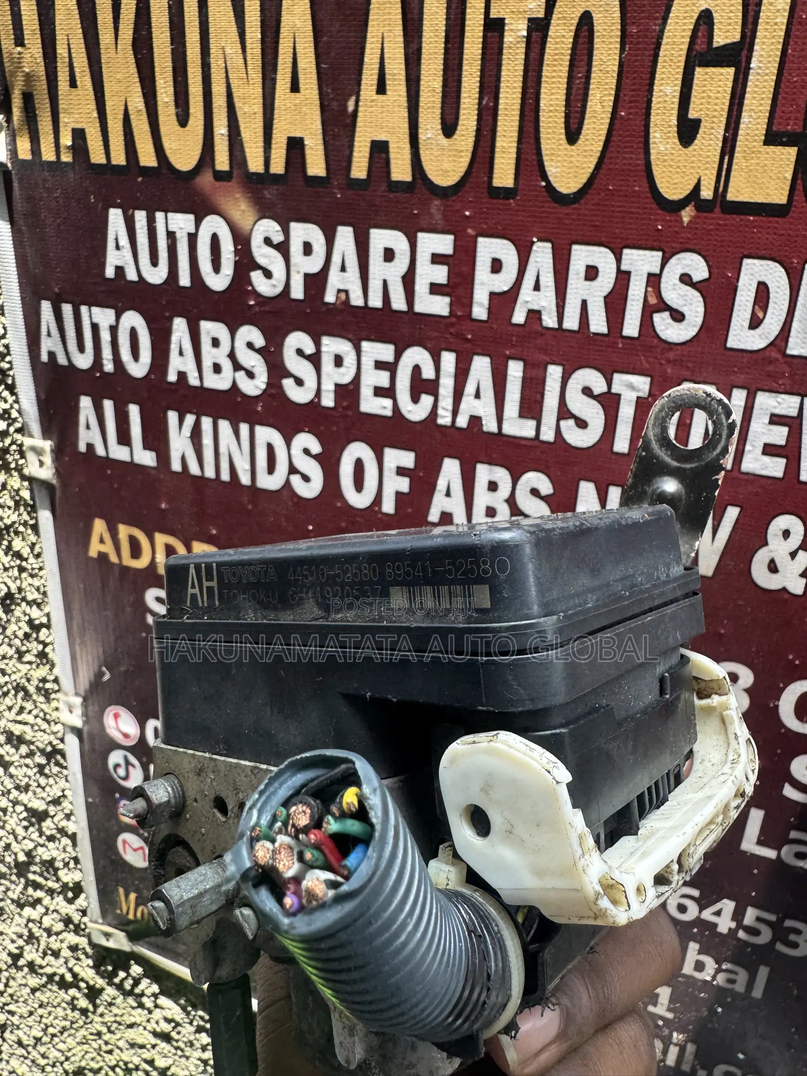 Toyota Yaris 2011 ABS Pump & Module