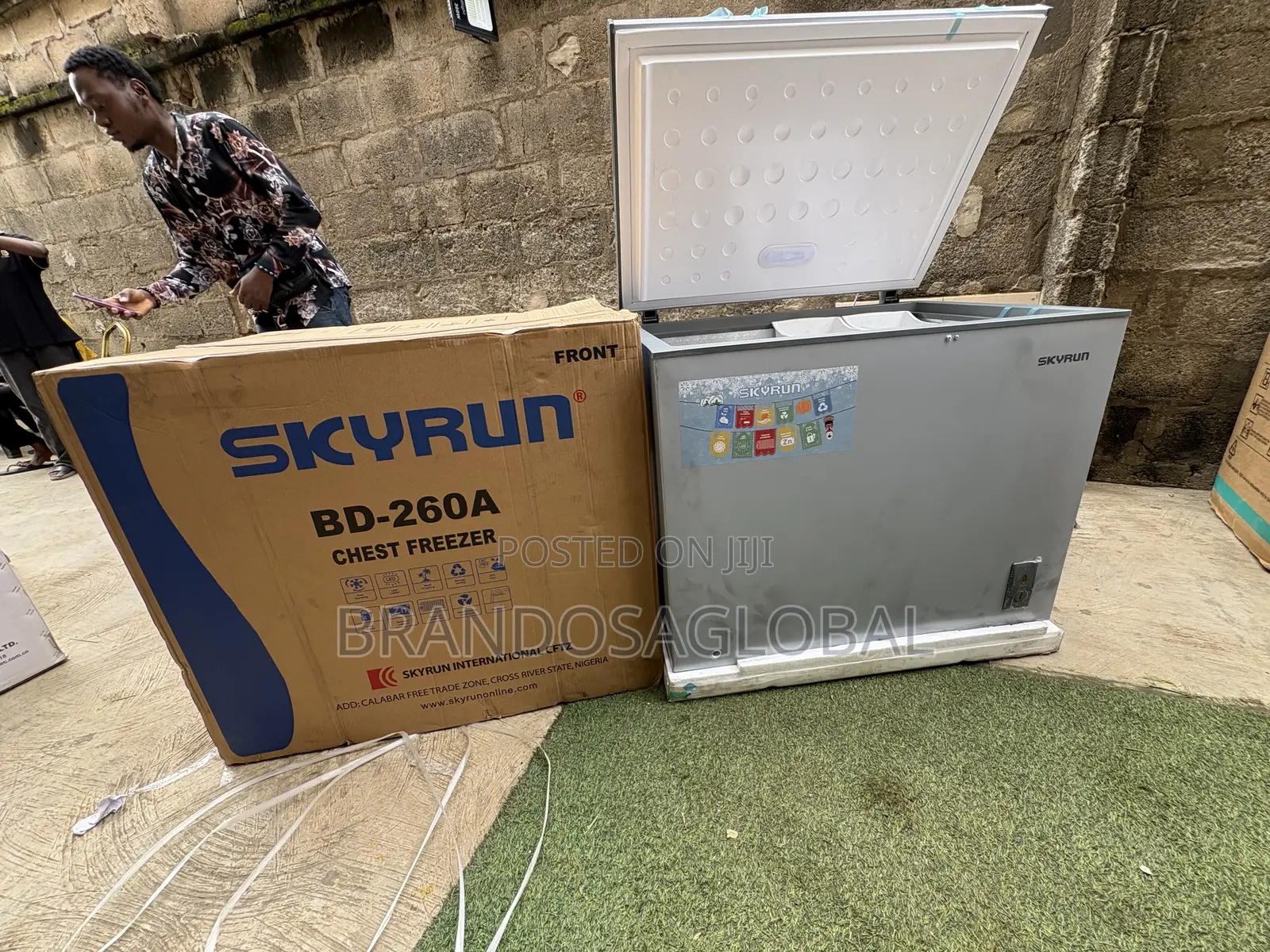 SkyRun BD-260A Deep Freezer for Frozen Foods