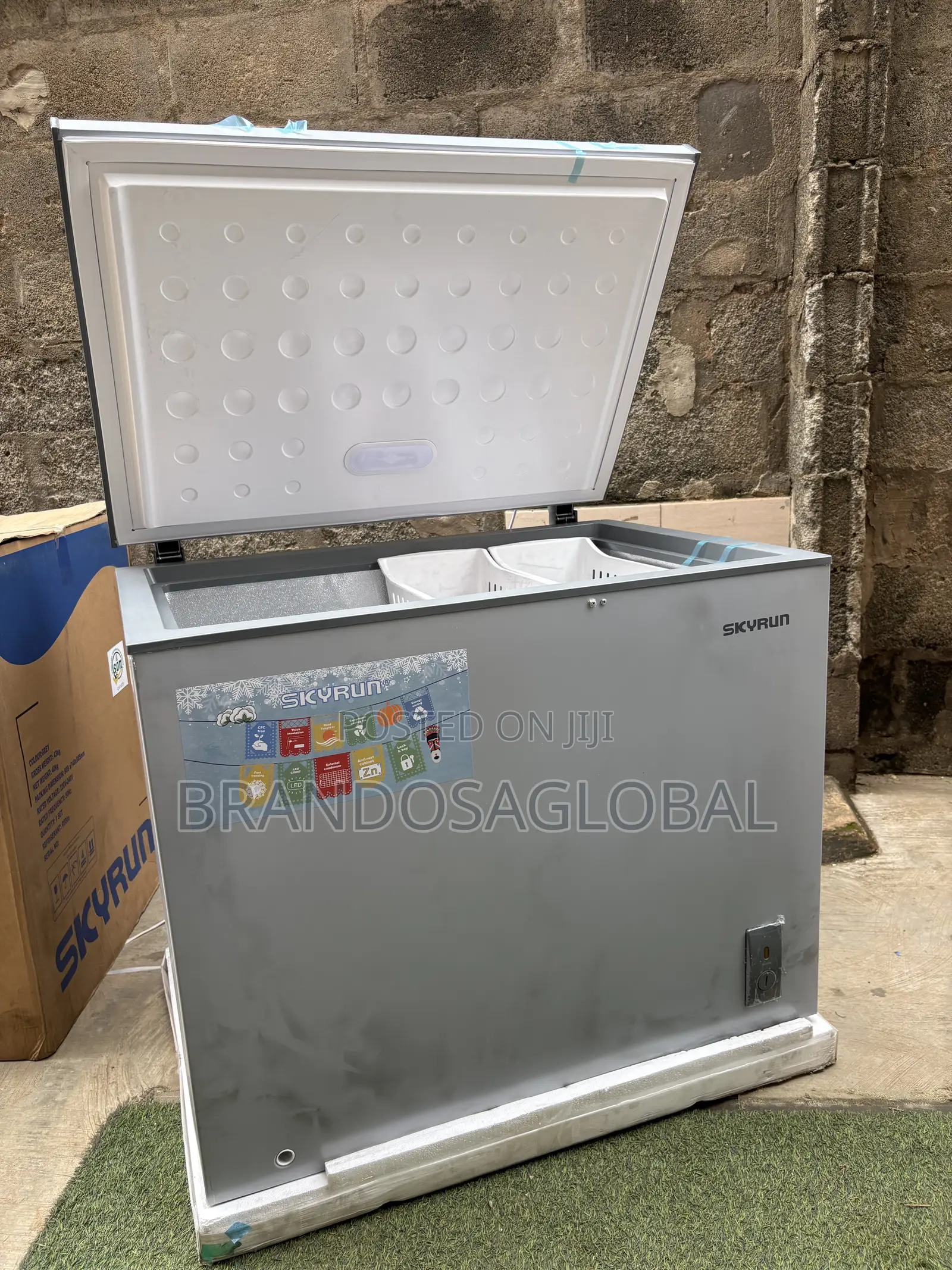SkyRun BD-260A 260L Chest Deep Freezer