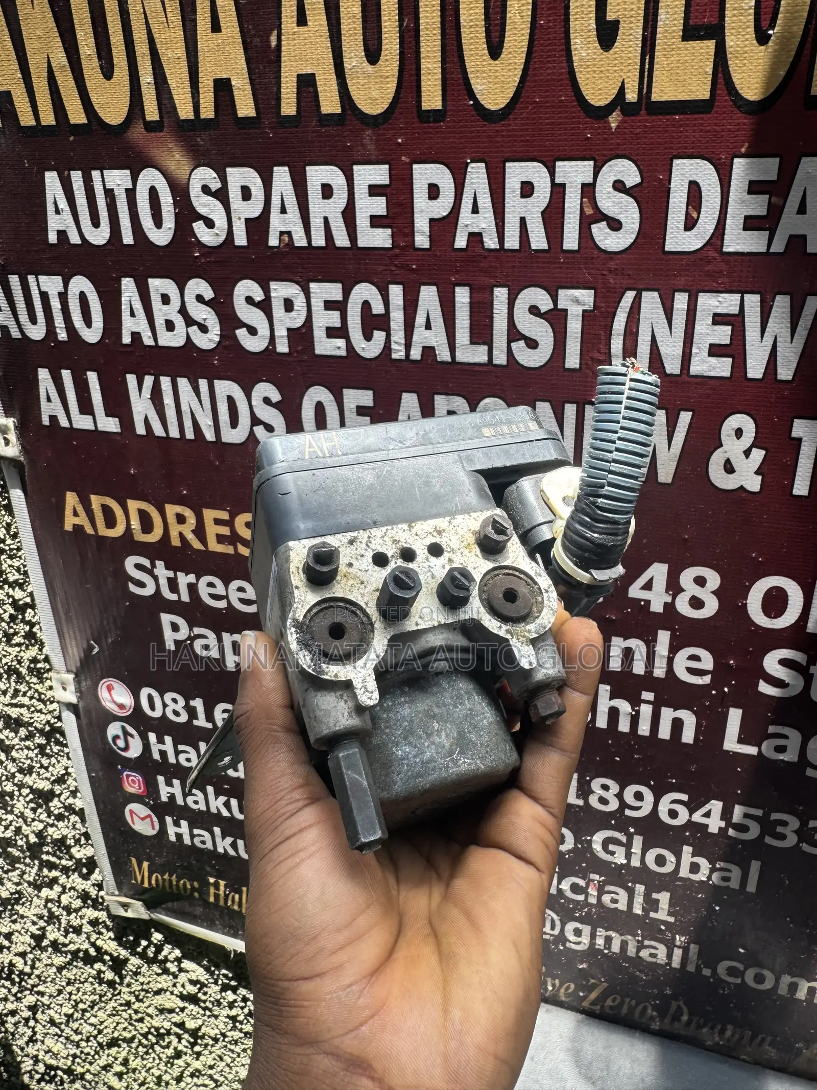 Toyota Yaris 2011 ABS Controller & Pump