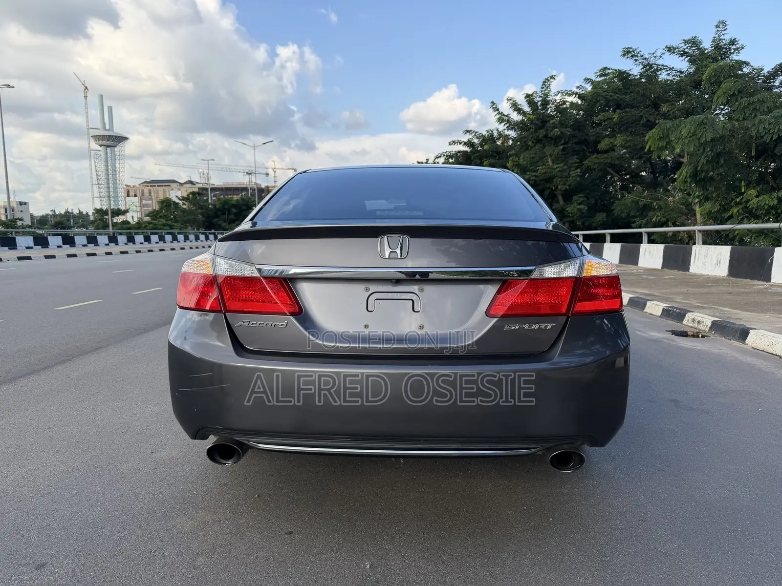 Honda Accord Sport 4dr Sedan (2.4L 4cyl CVT) 2014 Gray