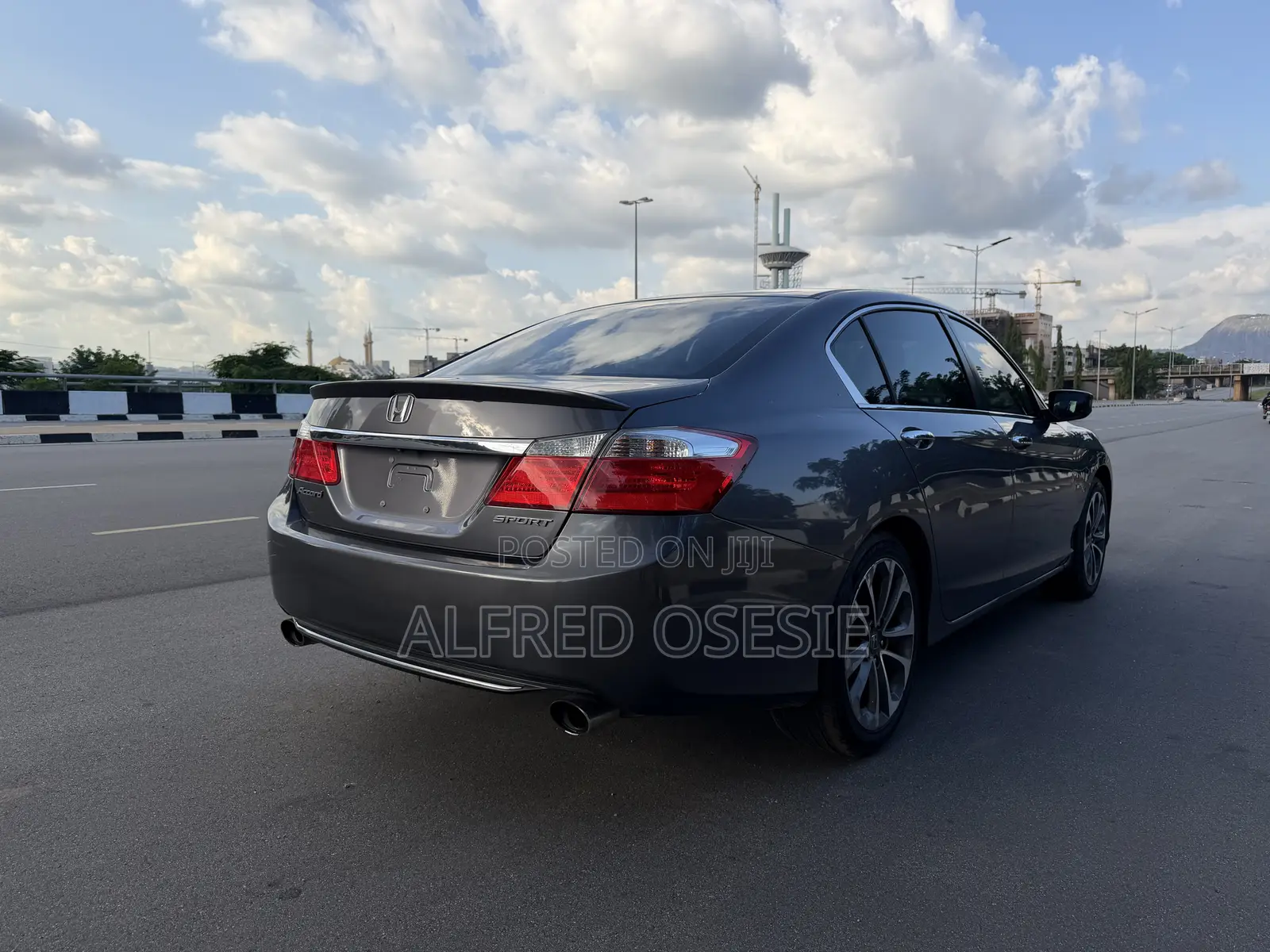 Honda Accord Sport 4dr Sedan (2.4L 4cyl CVT) 2014 Gray
