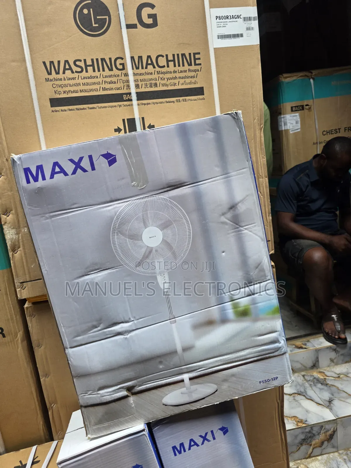 A Brand New Maxi Standing Fan 20inch 100%copper