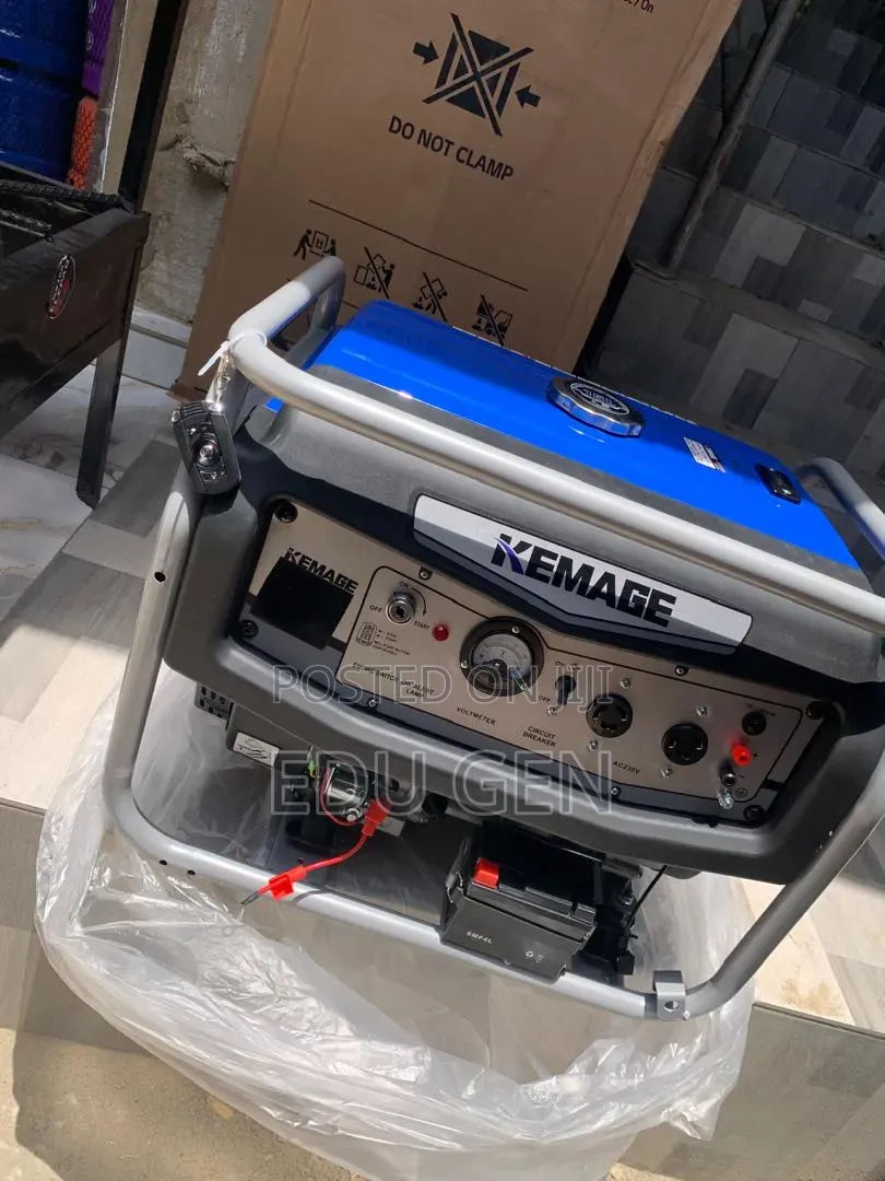 Kemage 5KVA Heavy-Duty Generator | 100% Copper Winding