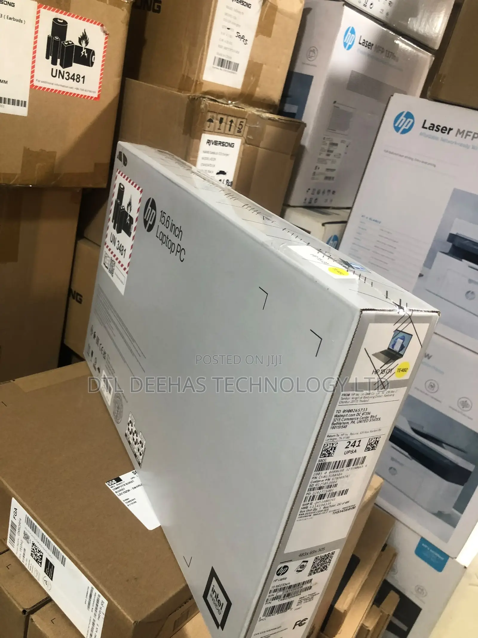 New Laptop HP 15 8GB Intel Core i3 SSD 256GB