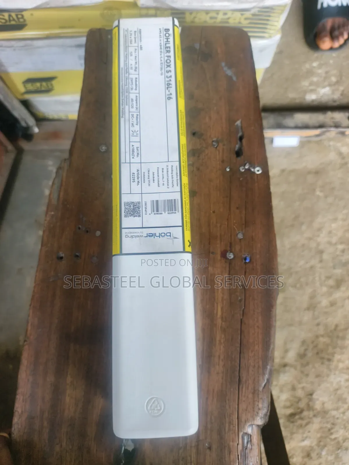 Böhler FOX S 316L Stainless Steel Welding Electrodes 3.25mm