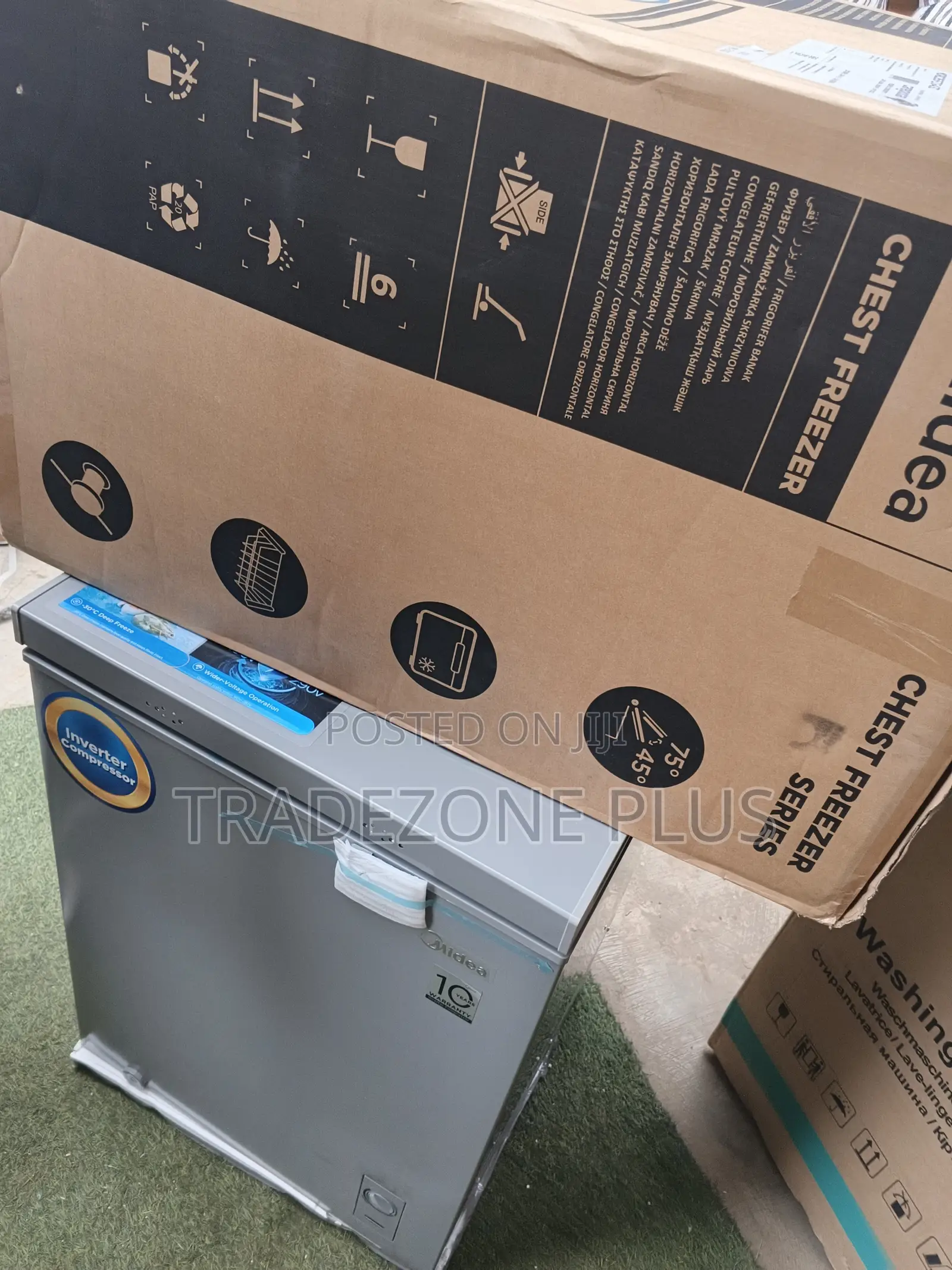 Midea 142L Chest Freezer With Convertible Function