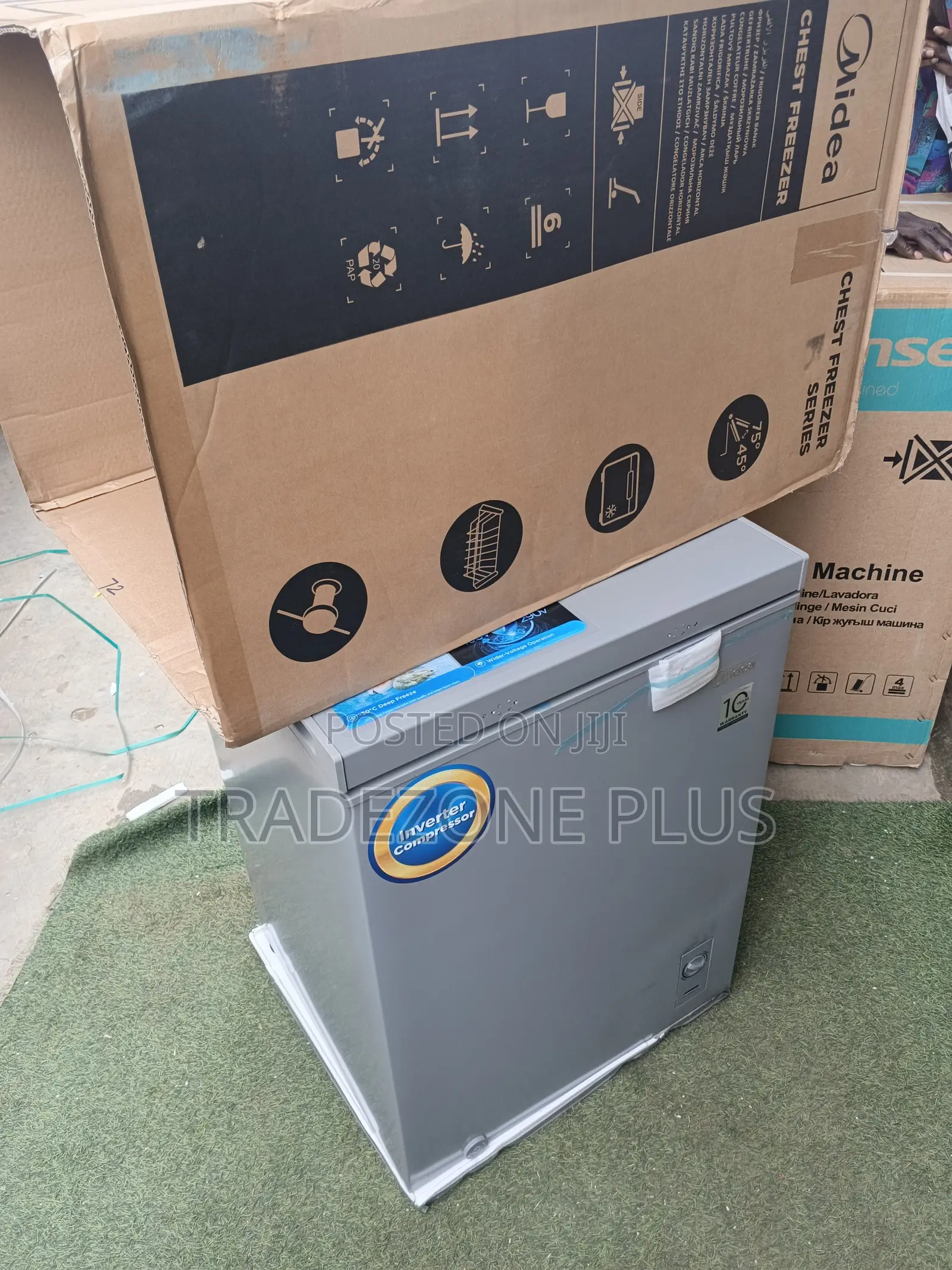 Midea 142L Chest Freezer With Convertible Function