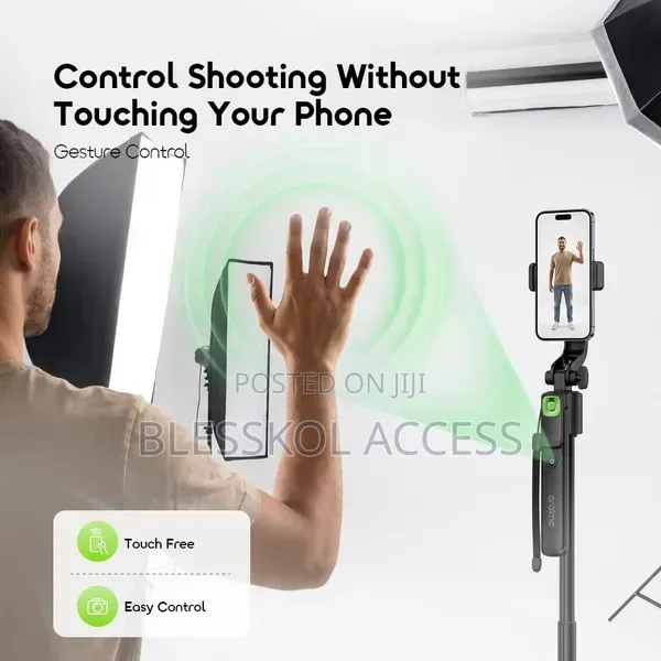 Oraimo FlowTrack Face Tracking Selfie Stick Tripod – Gesture Control