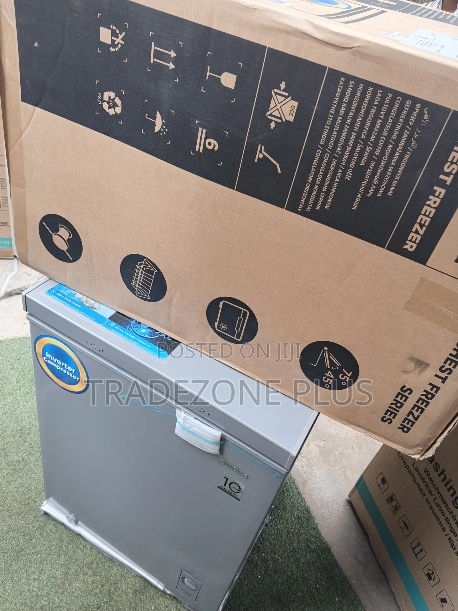 Midea MDRC265FZG43D Convertible 142L Chest Freezer