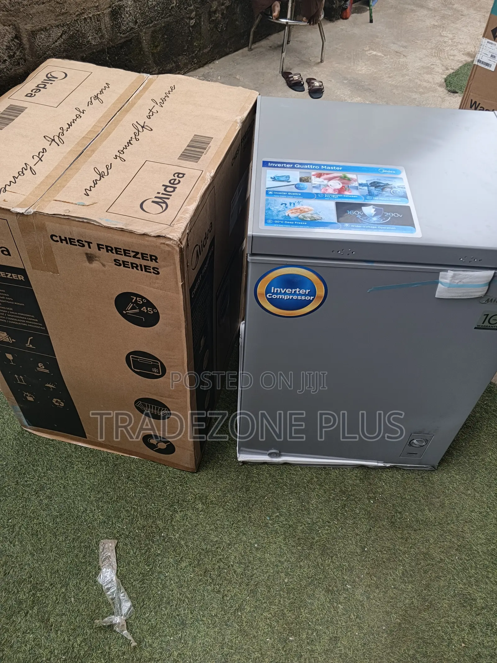 Midea 142L Freezer & Fridge Convertible Chest Freezer