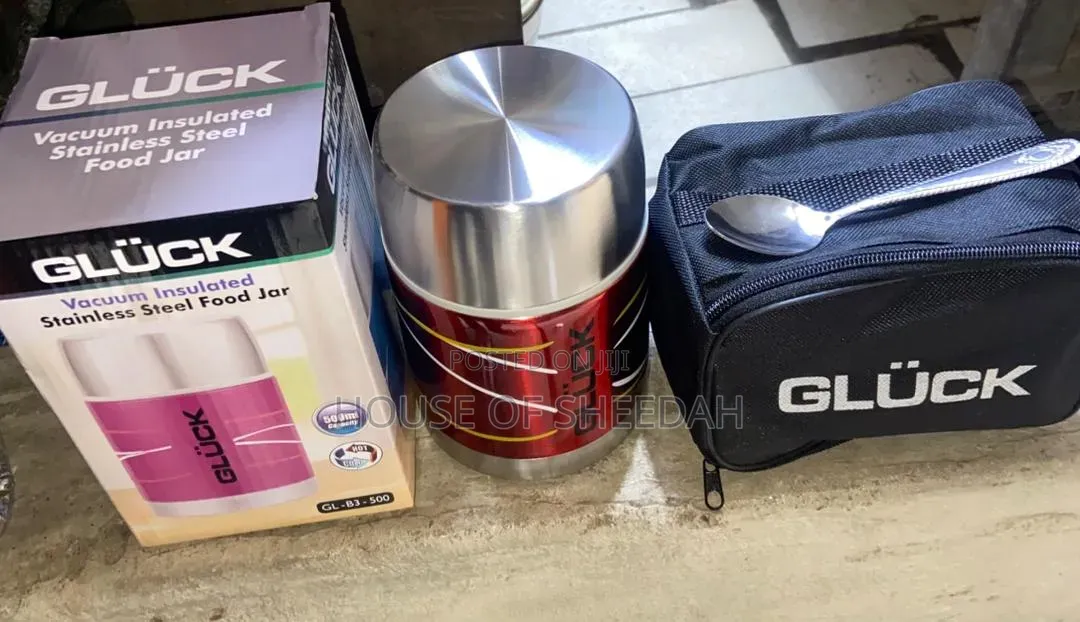 GLÜCK Vacuum-Insulated Stainless Steel Food Jar (500ml)