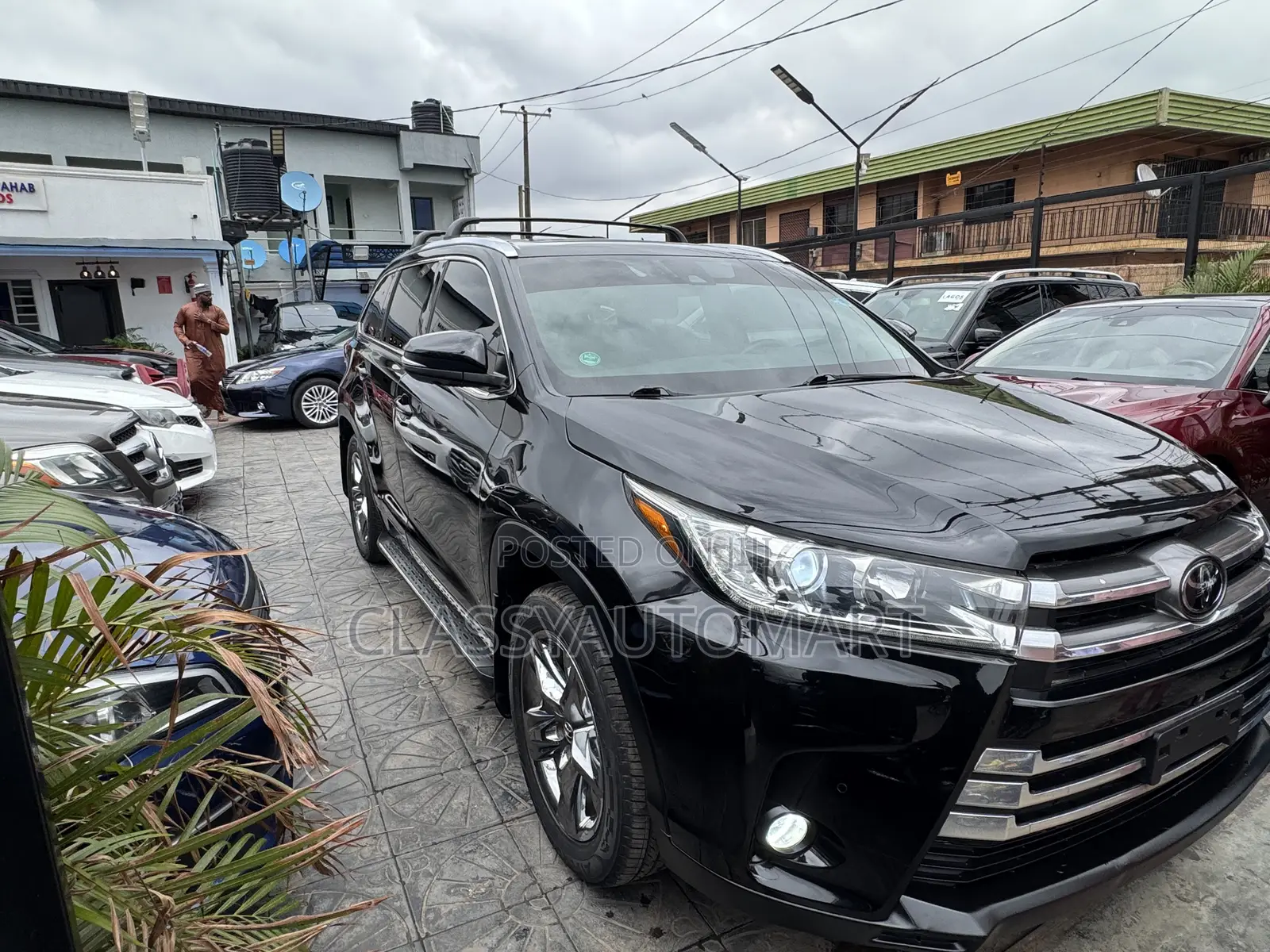 Toyota Highlander Limited Platinum 4x4 V6 (3.5L 6cyl 8A) 2018 Black