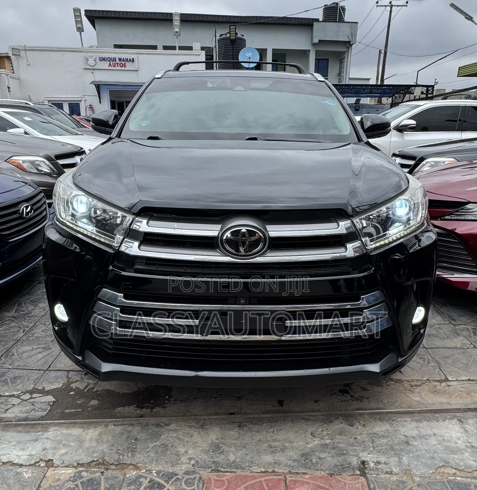 Toyota Highlander Limited Platinum 4x4 V6 (3.5L 6cyl 8A) 2018 Black