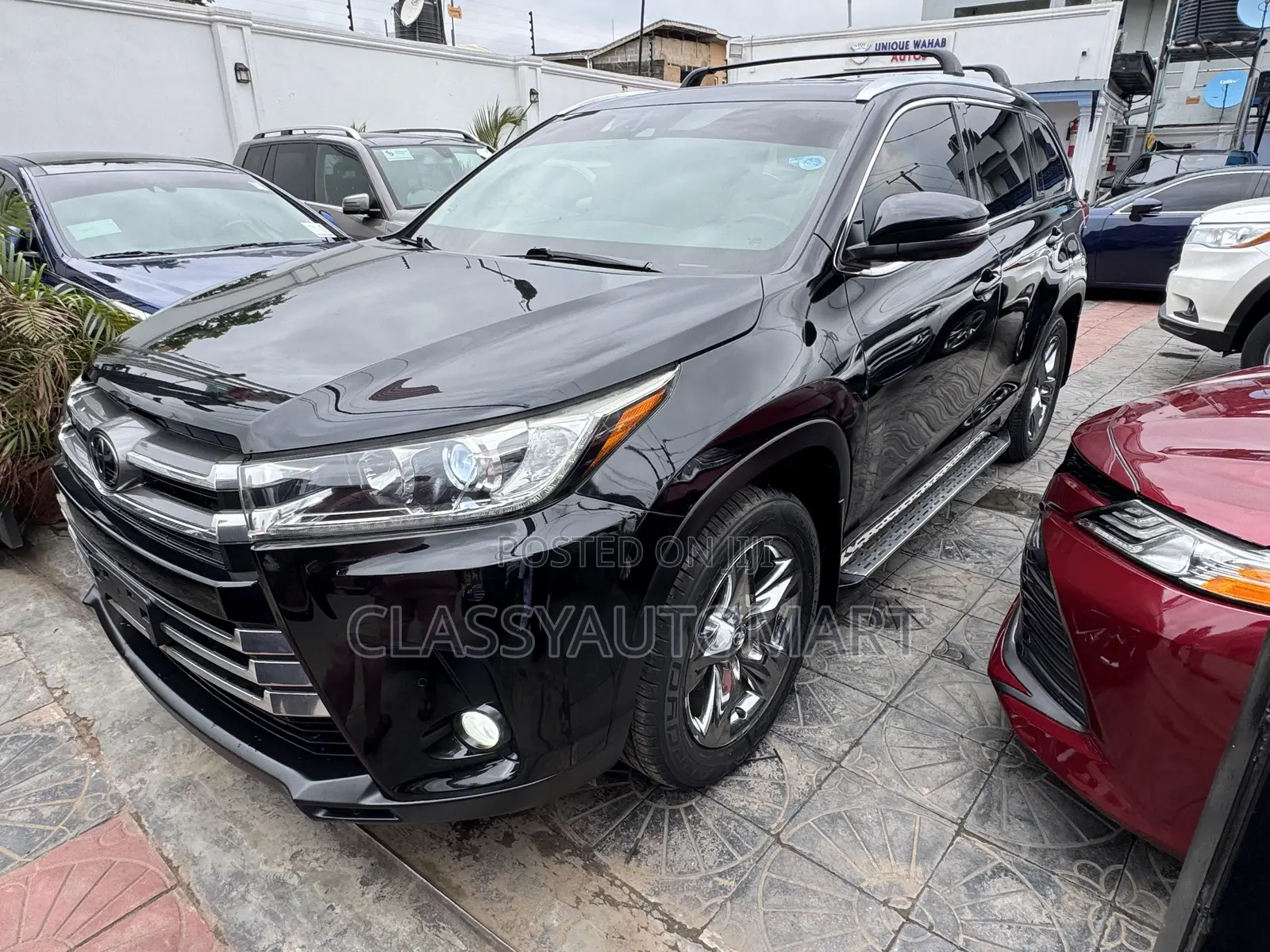 Toyota Highlander Limited Platinum 4x4 V6 (3.5L 6cyl 8A) 2018 Black
