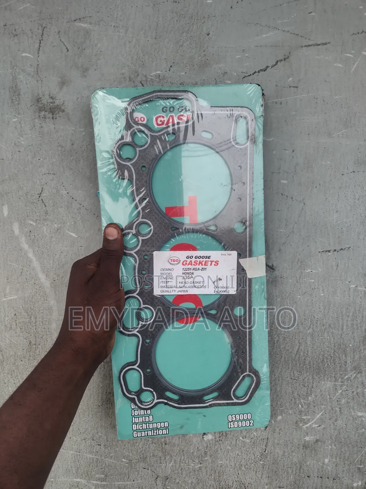 Gasket for Honda Accord Civic MDX and Pilot