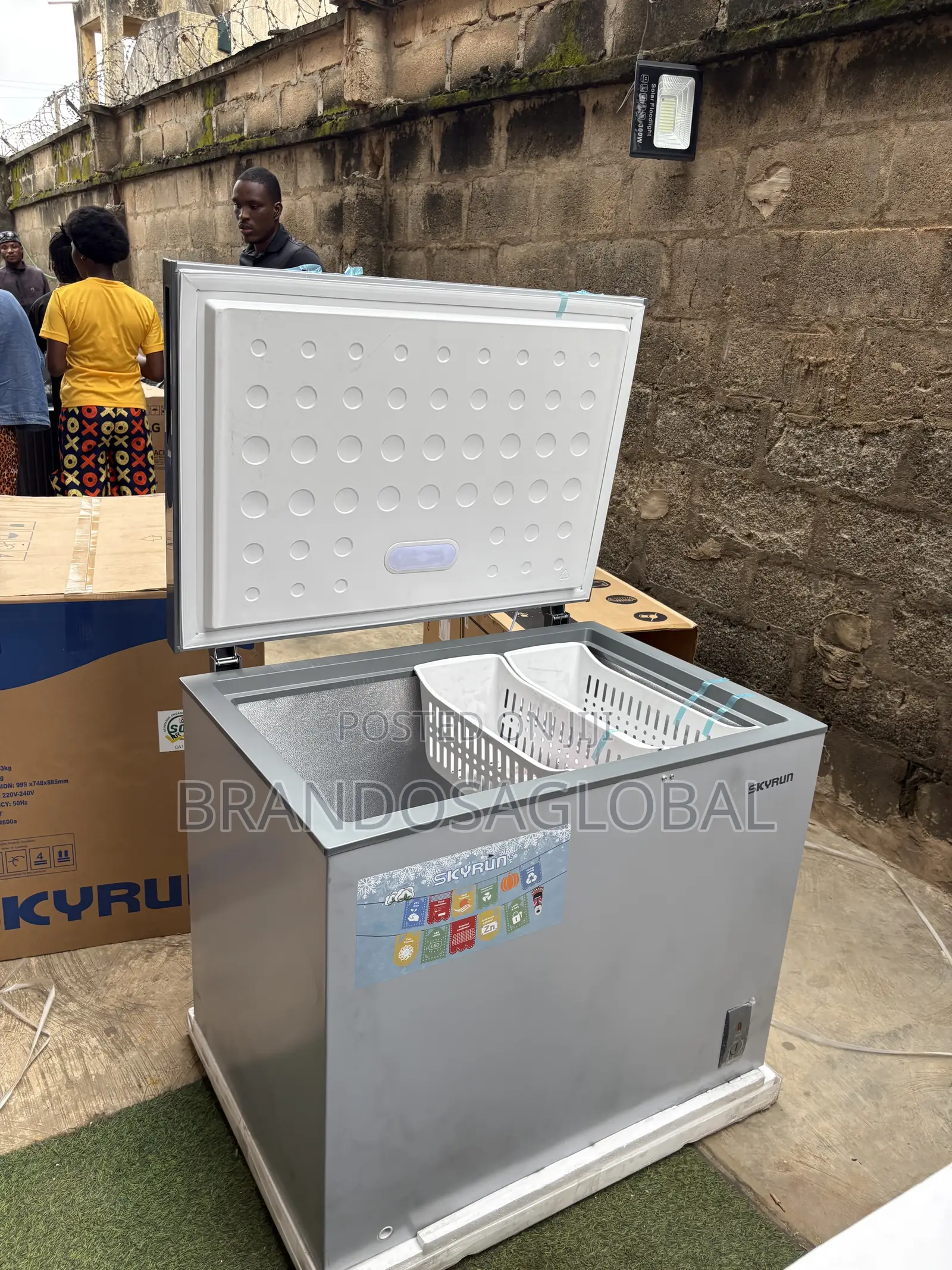 SkyRun BD-260A Frozen Goods Storage Freezer