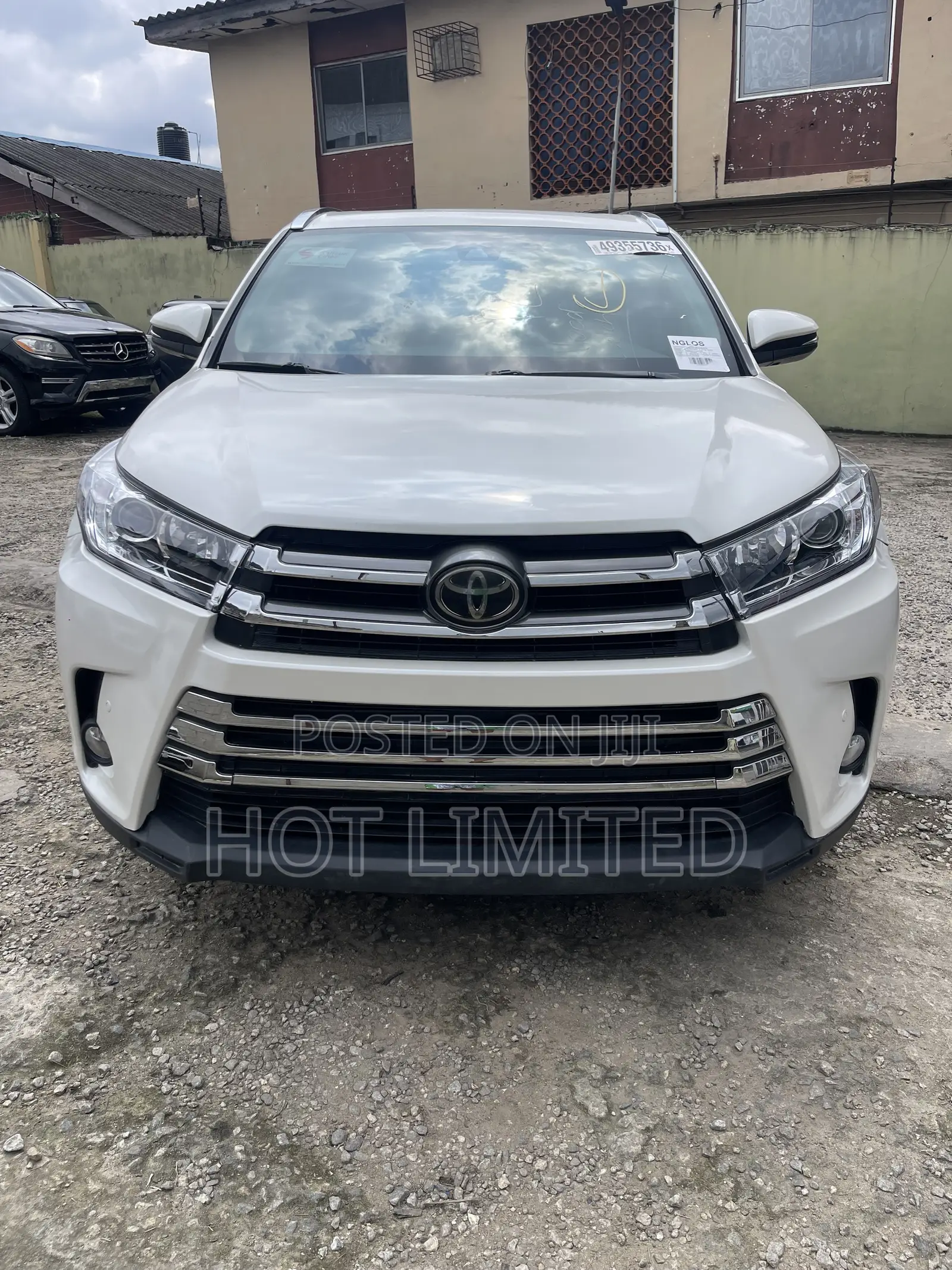 Toyota Highlander Limited 2019 White