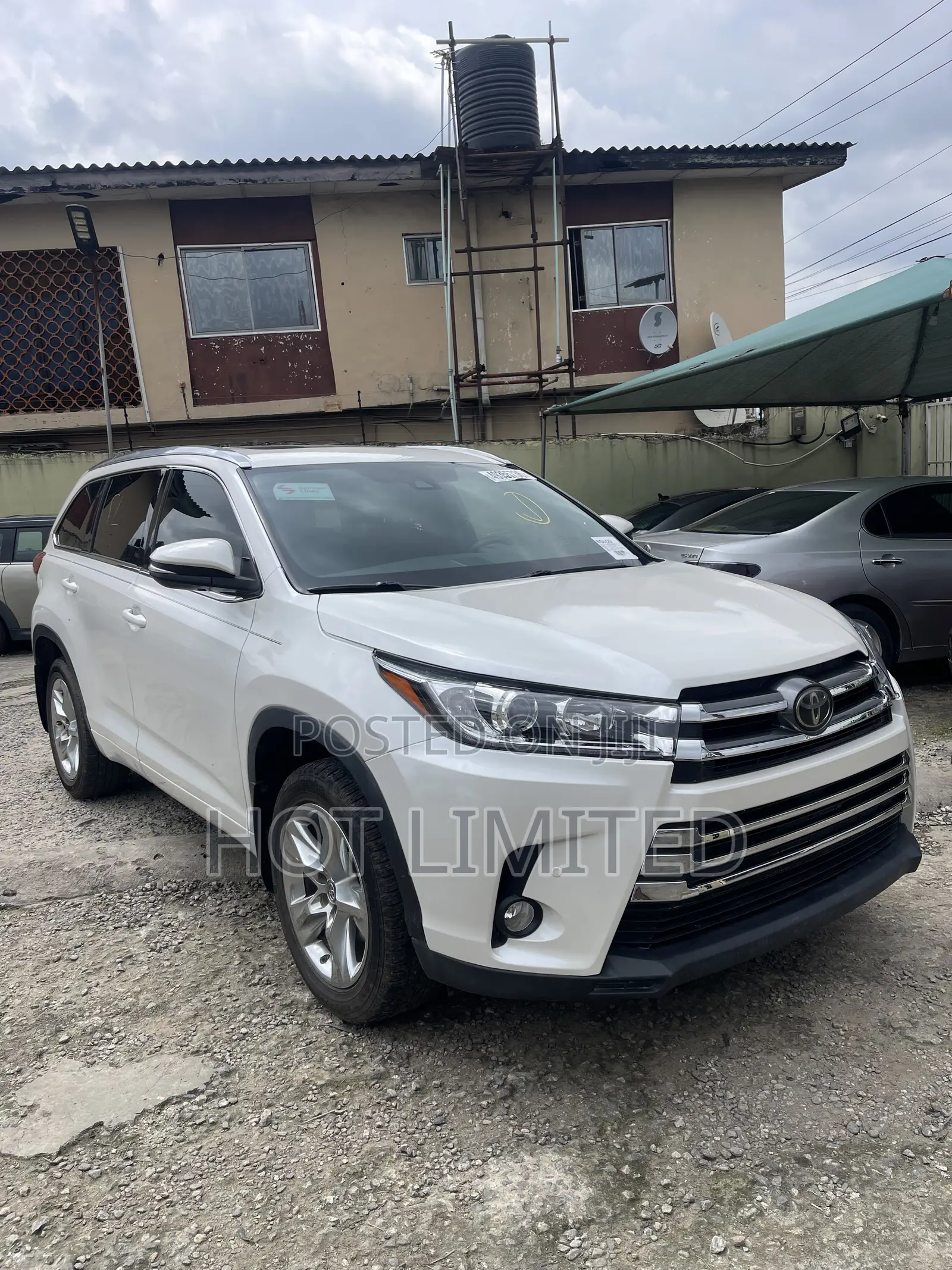 Toyota Highlander Limited 2019 White