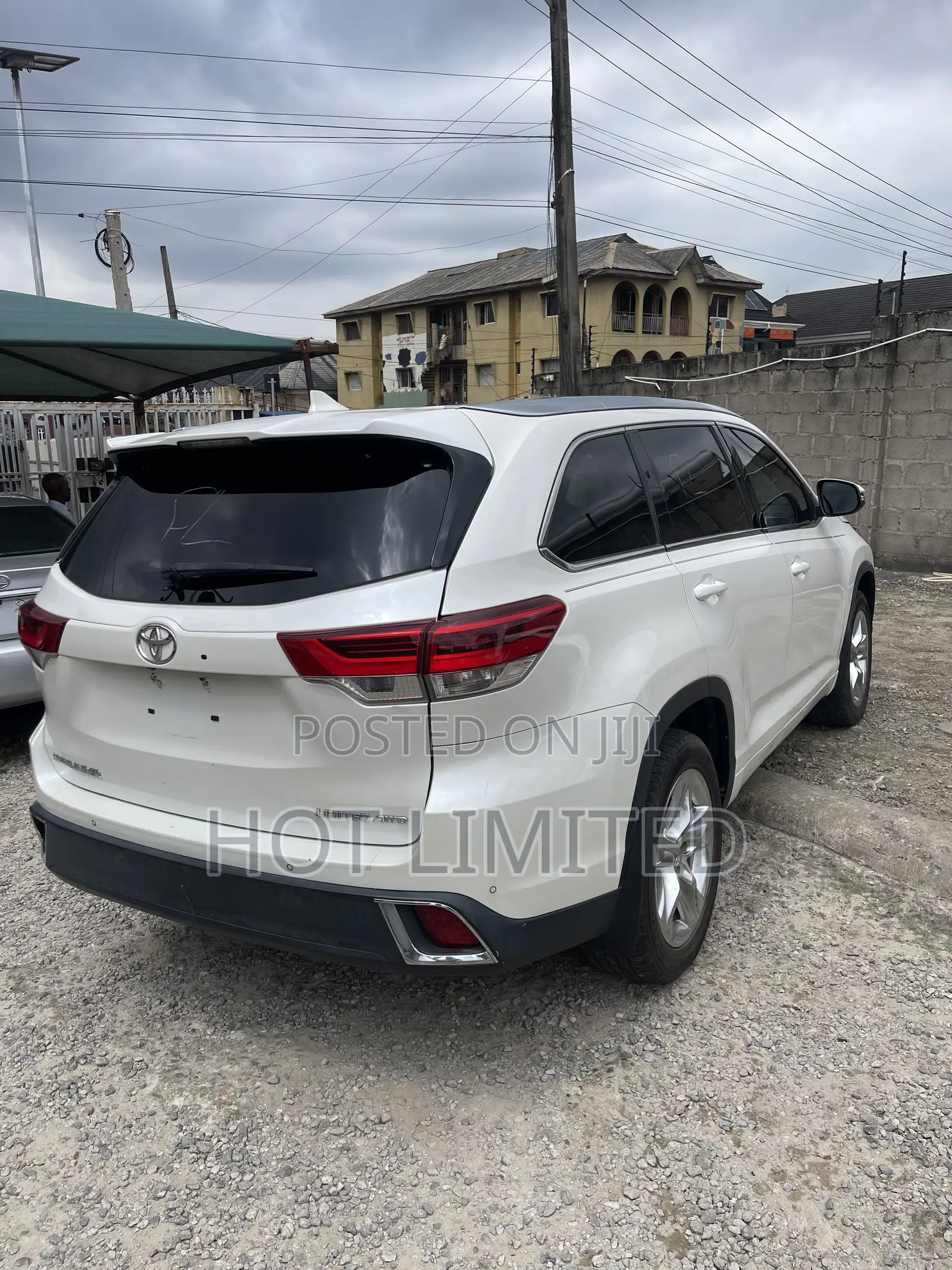 Toyota Highlander Limited 2019 White
