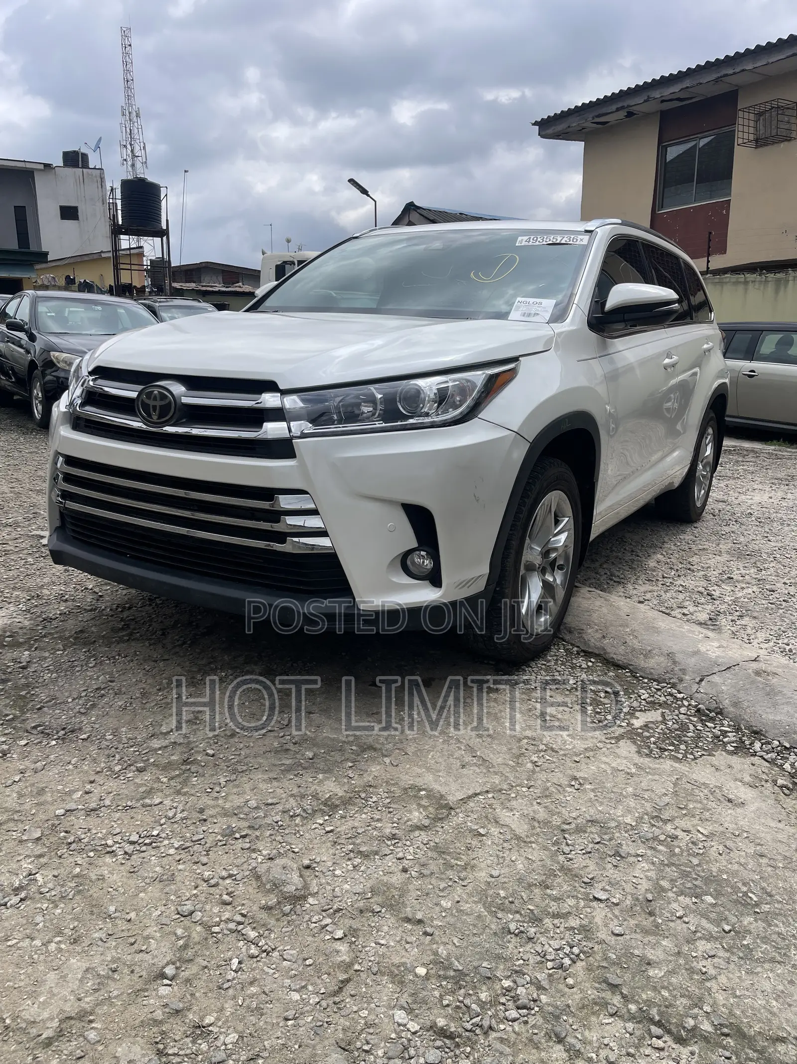 Toyota Highlander Limited 2019 White