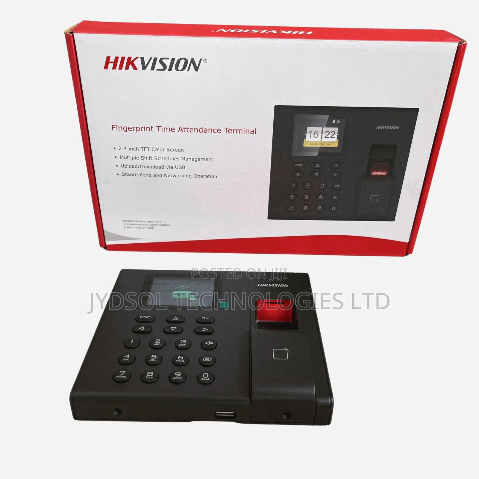 New Hikvision Biometric Fingerprint Attendance Terminal DS-K1A8503MF-B