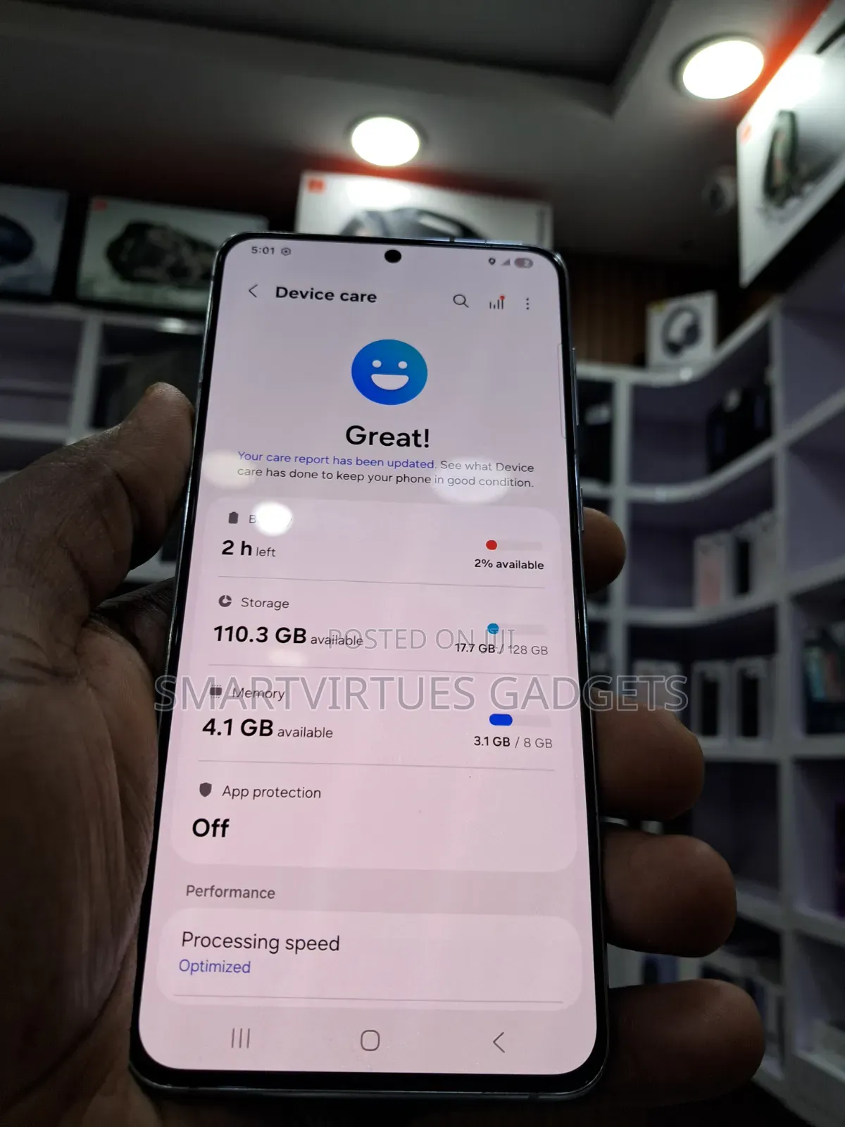 Samsung Galaxy S21+ 5G 128 GB Rose Gold