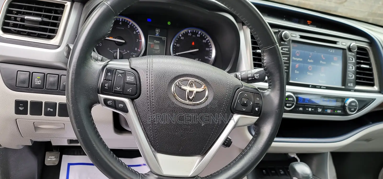 Toyota Highlander 2016 Gray