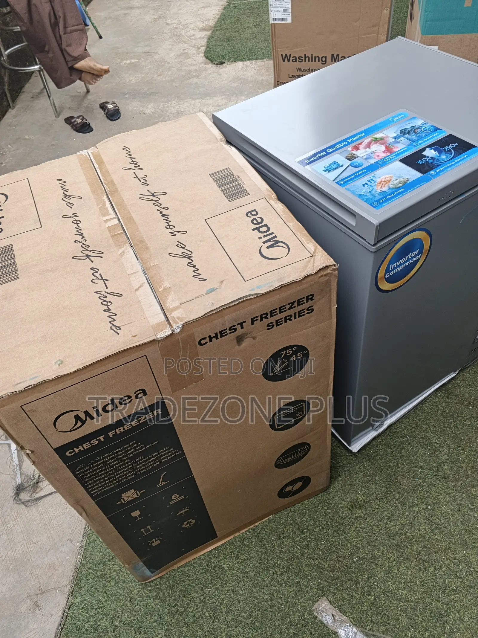 Midea 142L High-Performance Chest Freezer