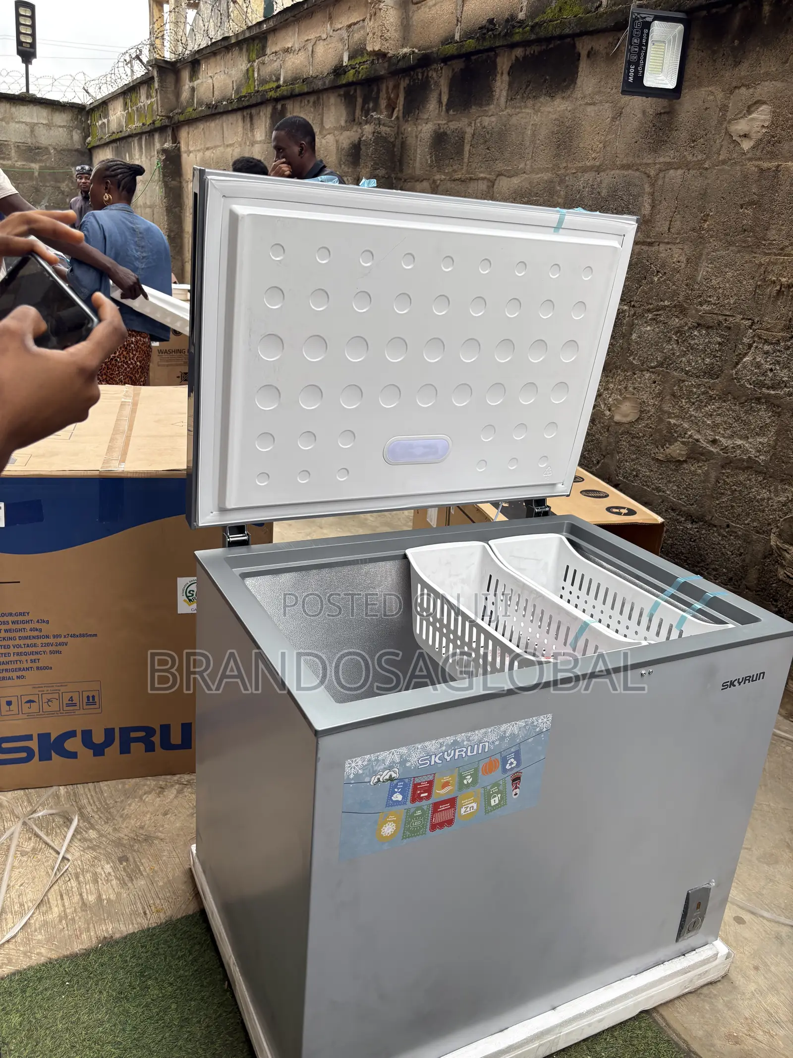 SkyRun BD-260A 260L Food Business Freezer