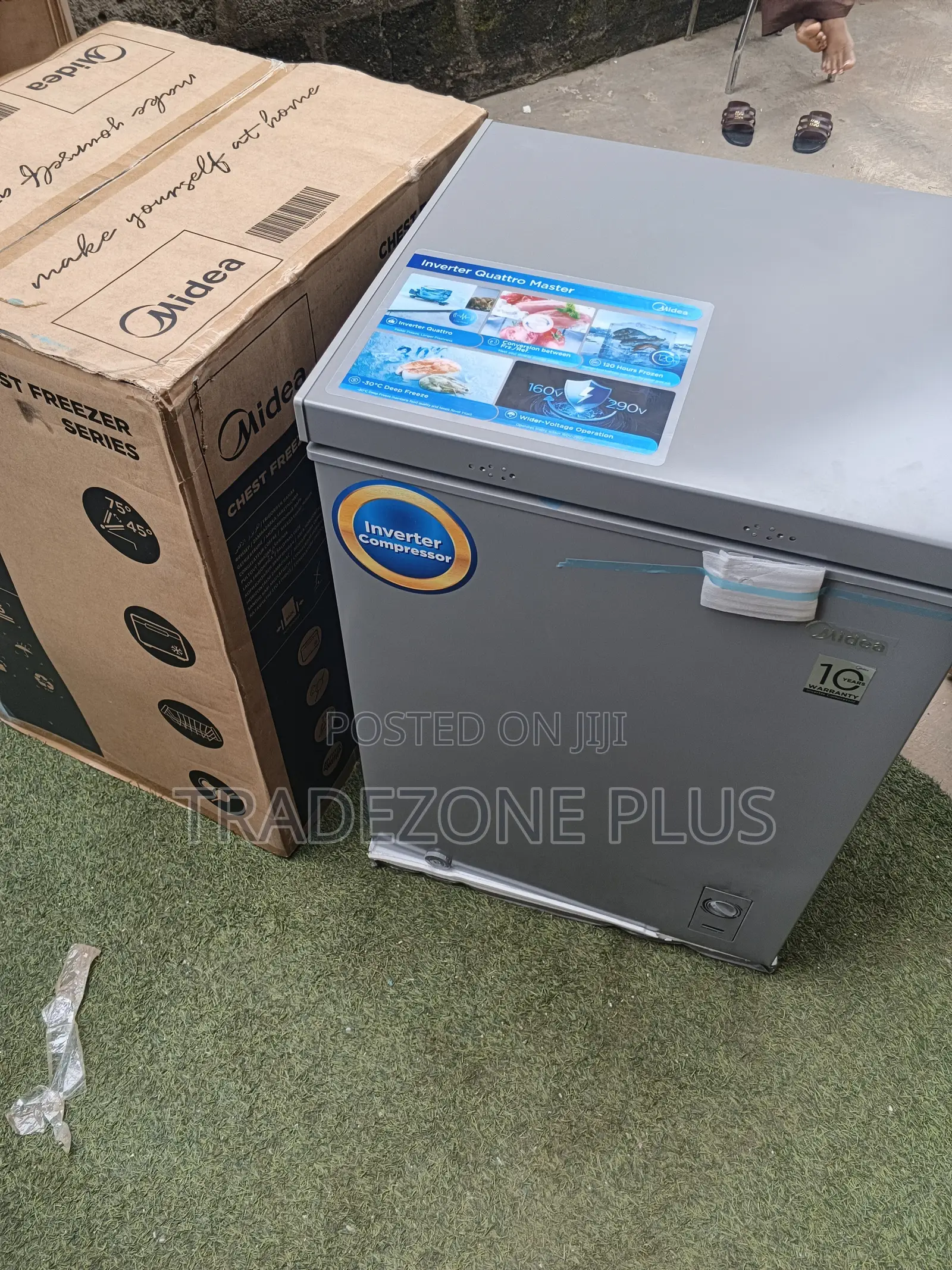 Midea 142L High-Performance Chest Freezer