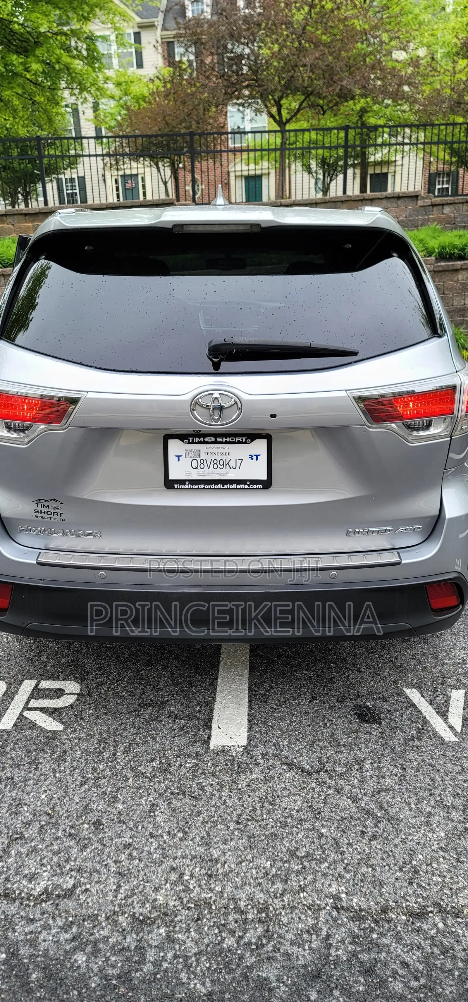 Toyota Highlander 2016 Gray