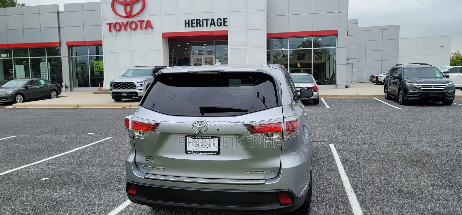 Toyota Highlander 2016 Gray