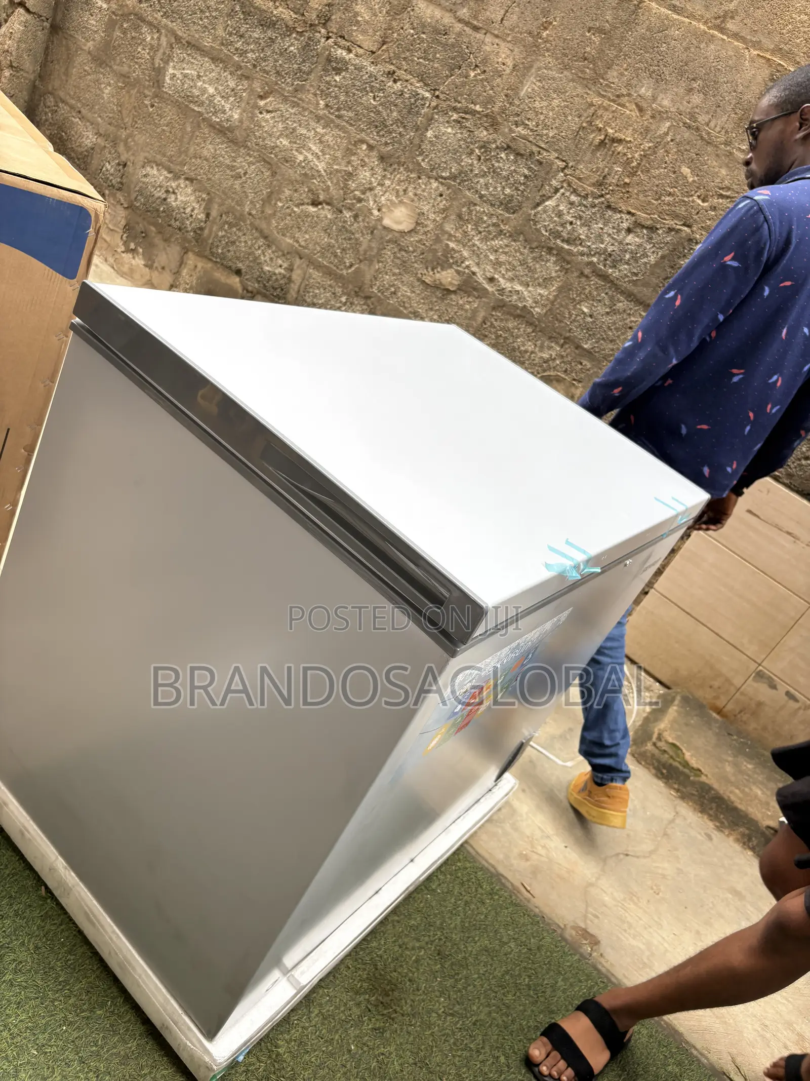 SkyRun BD-260A Chest Freezer for Family Use